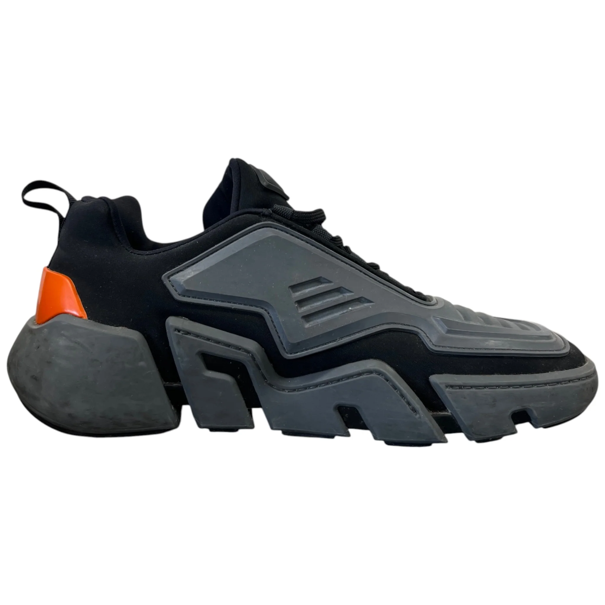Men's Techno Stretch Low Trainers Black Size EU 43.5 / UK 9.5 - Image 4