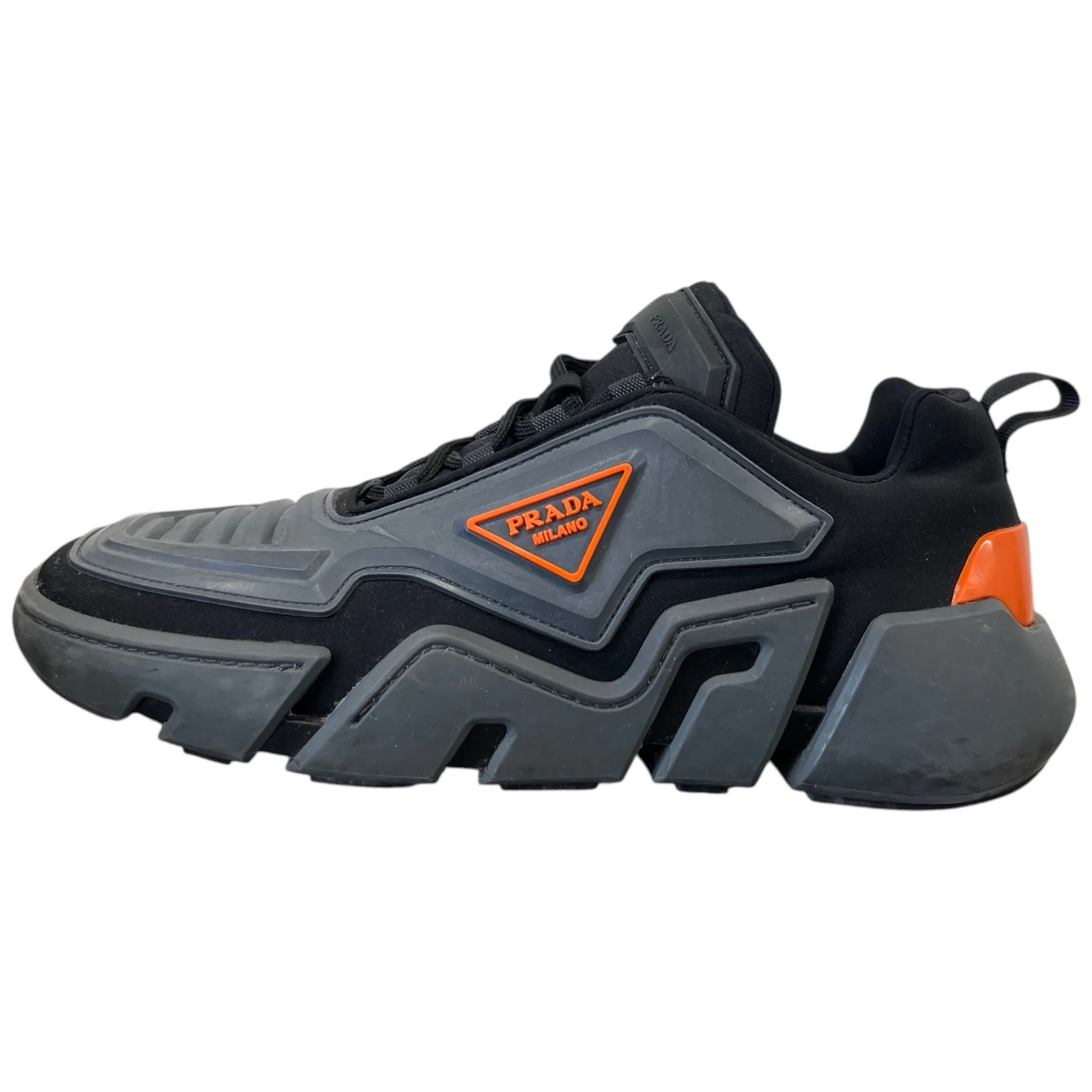 Men's Techno Stretch Low Trainers Black Size EU 43.5 / UK 9.5 - Image 5