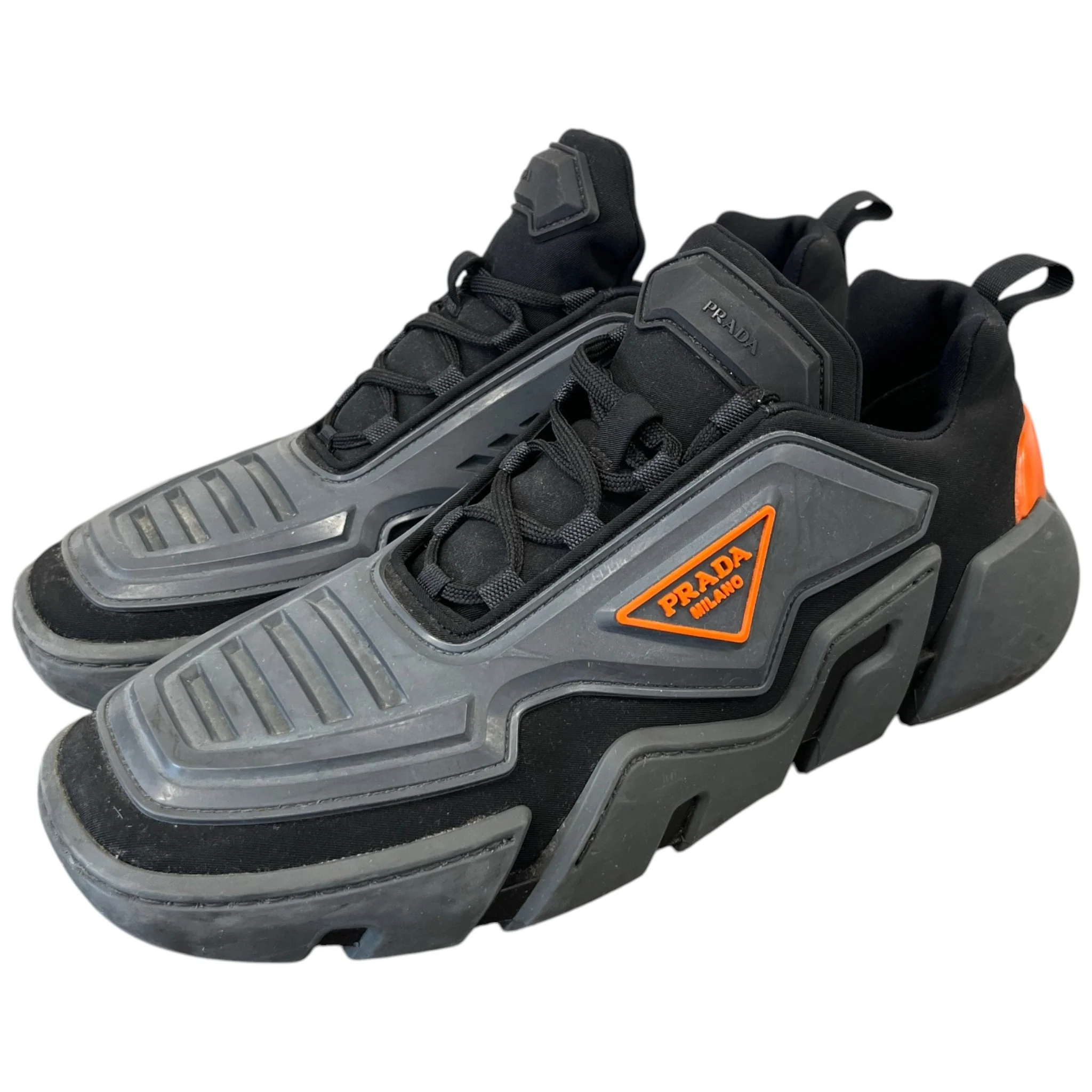 Men's Techno Stretch Low Trainers Black Size EU 43.5 / UK 9.5 - Image 9