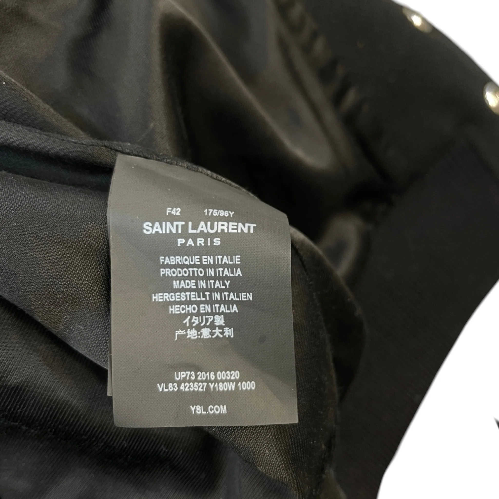 Men's Teddy Bomber Jacket Black Size XXS - Image 6