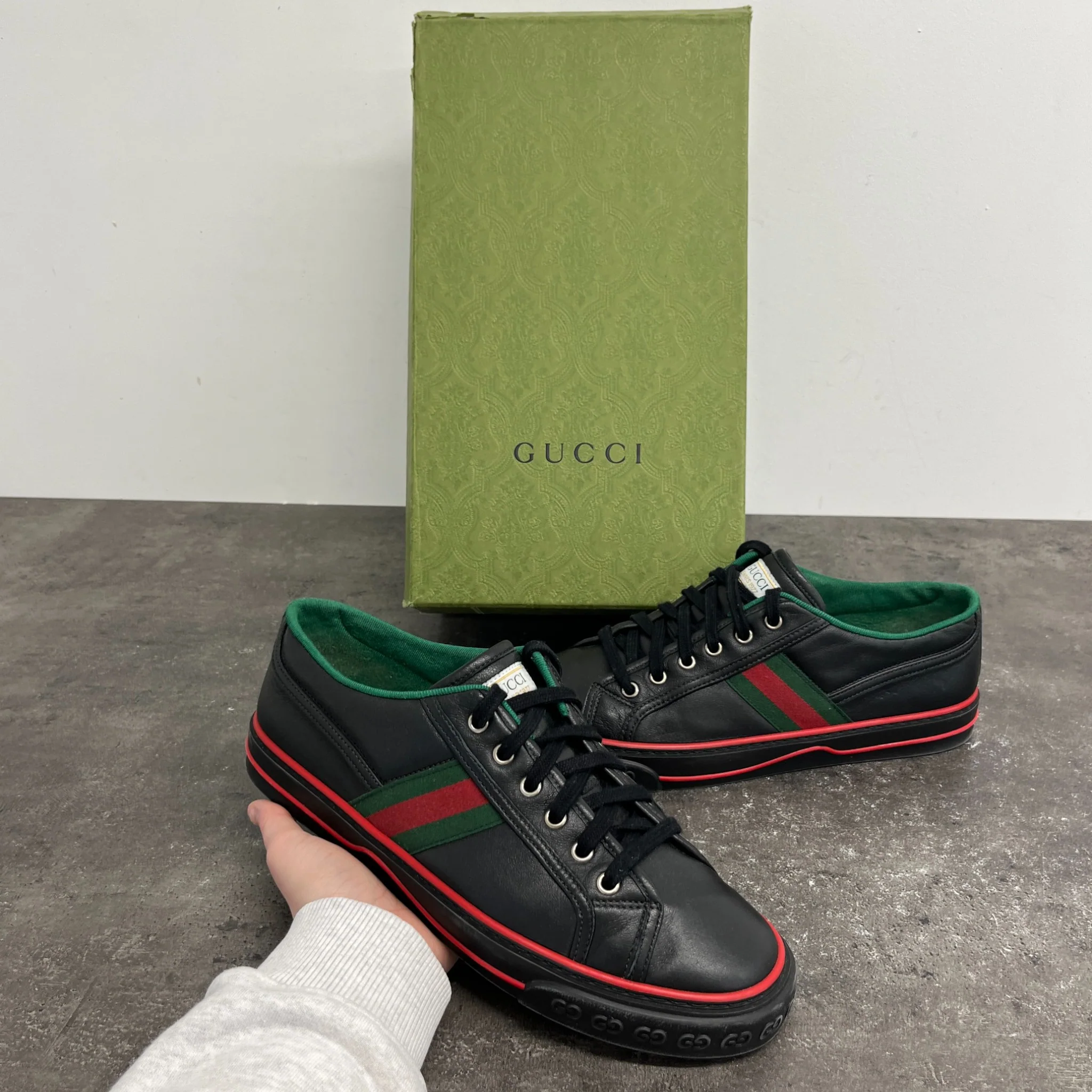 Men's Tennis 1977 Low Trainers Black Size EU 41 / UK 7 - Image 12
