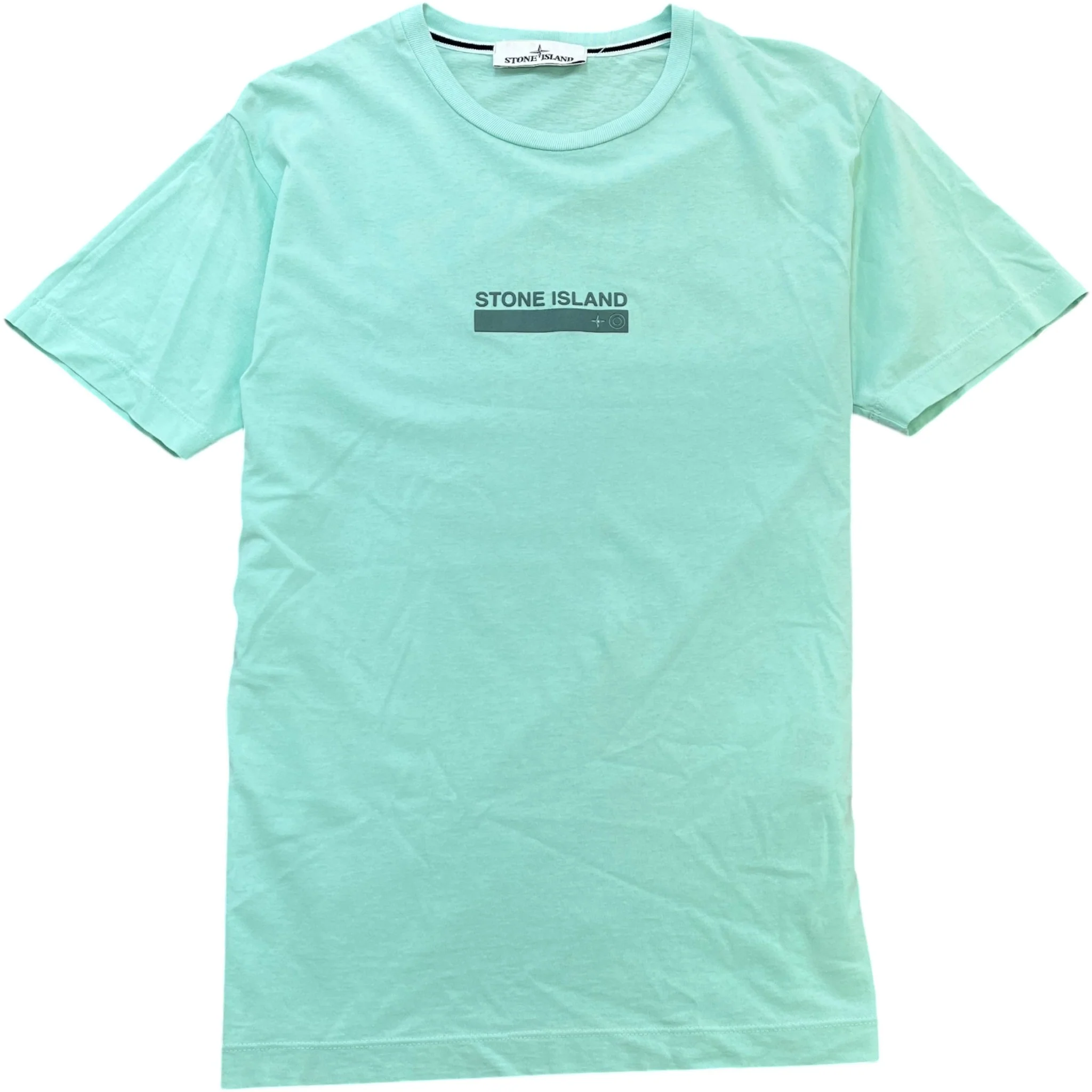 Men's Three Print T-Shirt Green Size M