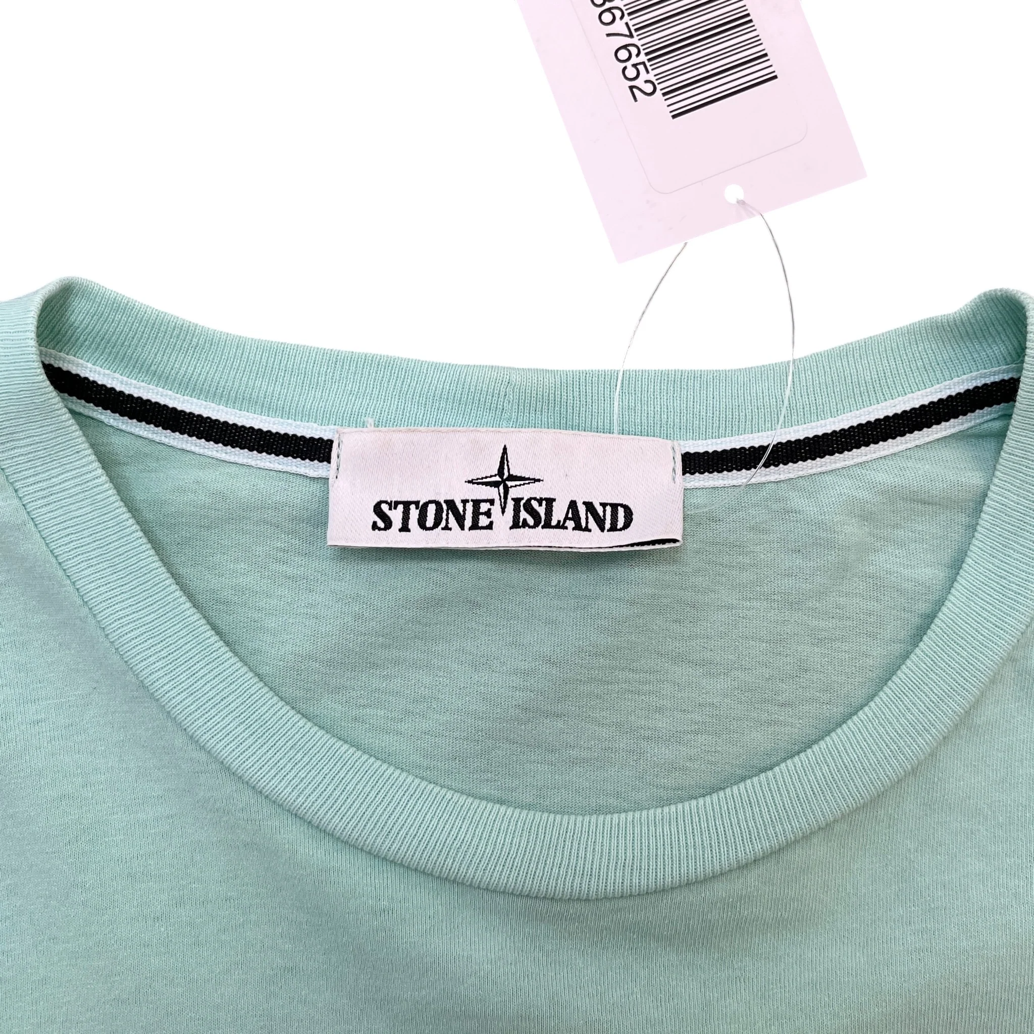 Men's Three Print T-Shirt Green Size M - Image 5