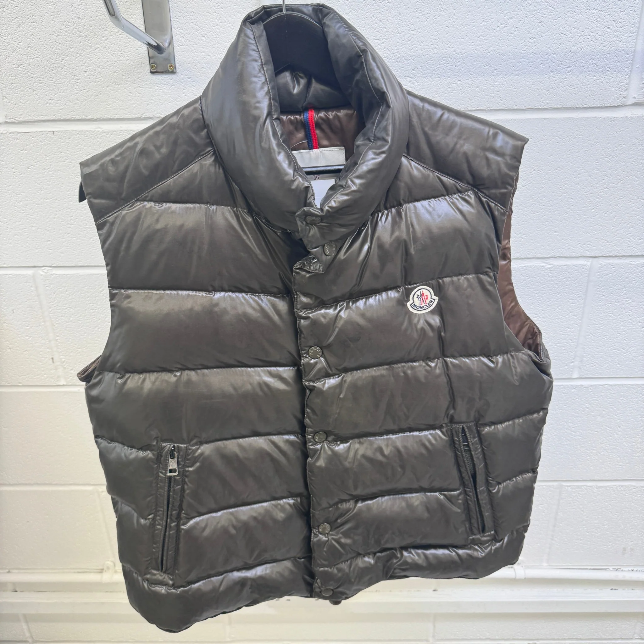Men's Tib Gilet Brown Size 3 / L - Image 8
