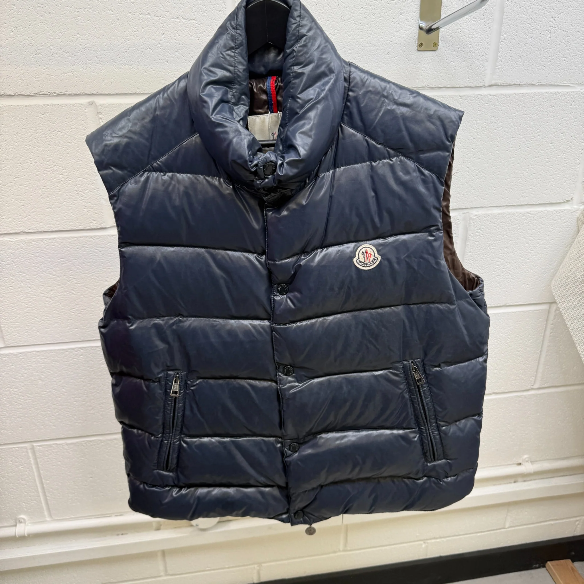 Men's Tib Gilet Navy Size 4 / XL - Image 9