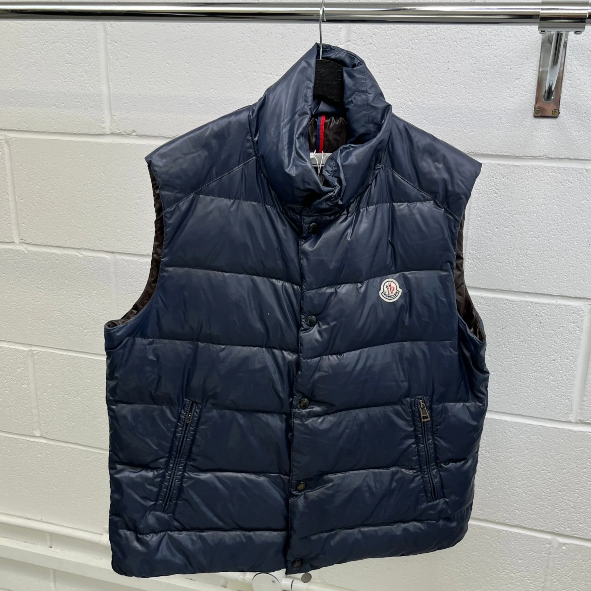 Men's Tib Gilet Navy Size 4 / XL - Image 10