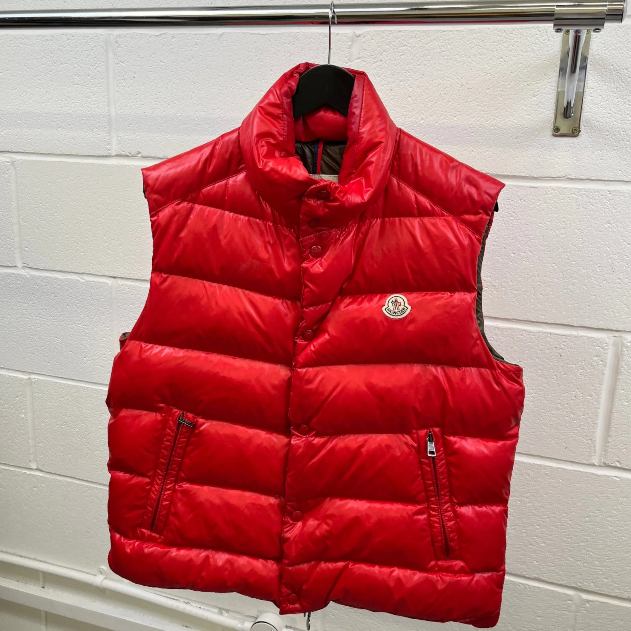 Men's Tib Gilet Red Size 3 / L - Image 10