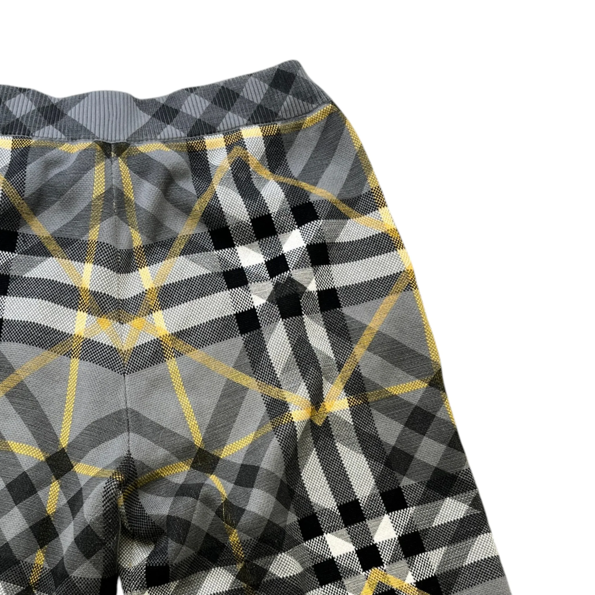 Men's Tilton Check Shorts Grey Size L - Image 4
