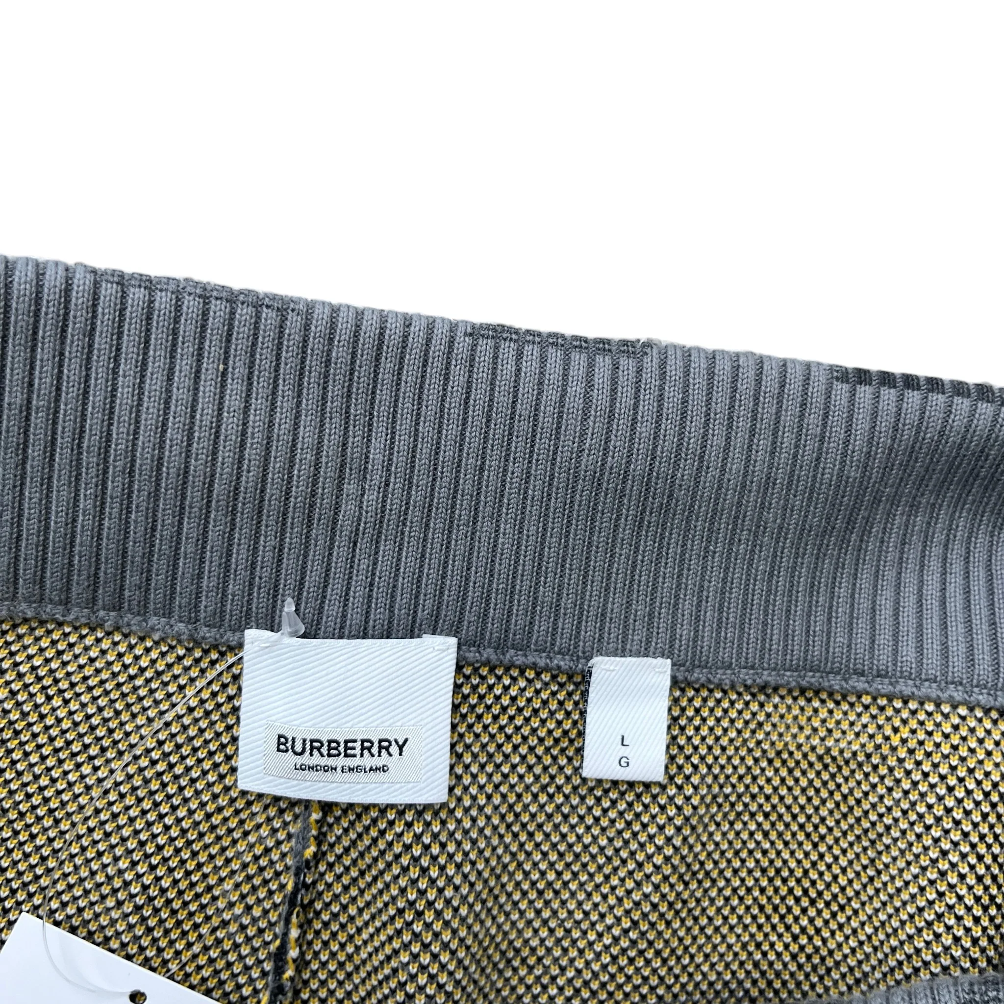 Men's Tilton Check Shorts Grey Size L - Image 6
