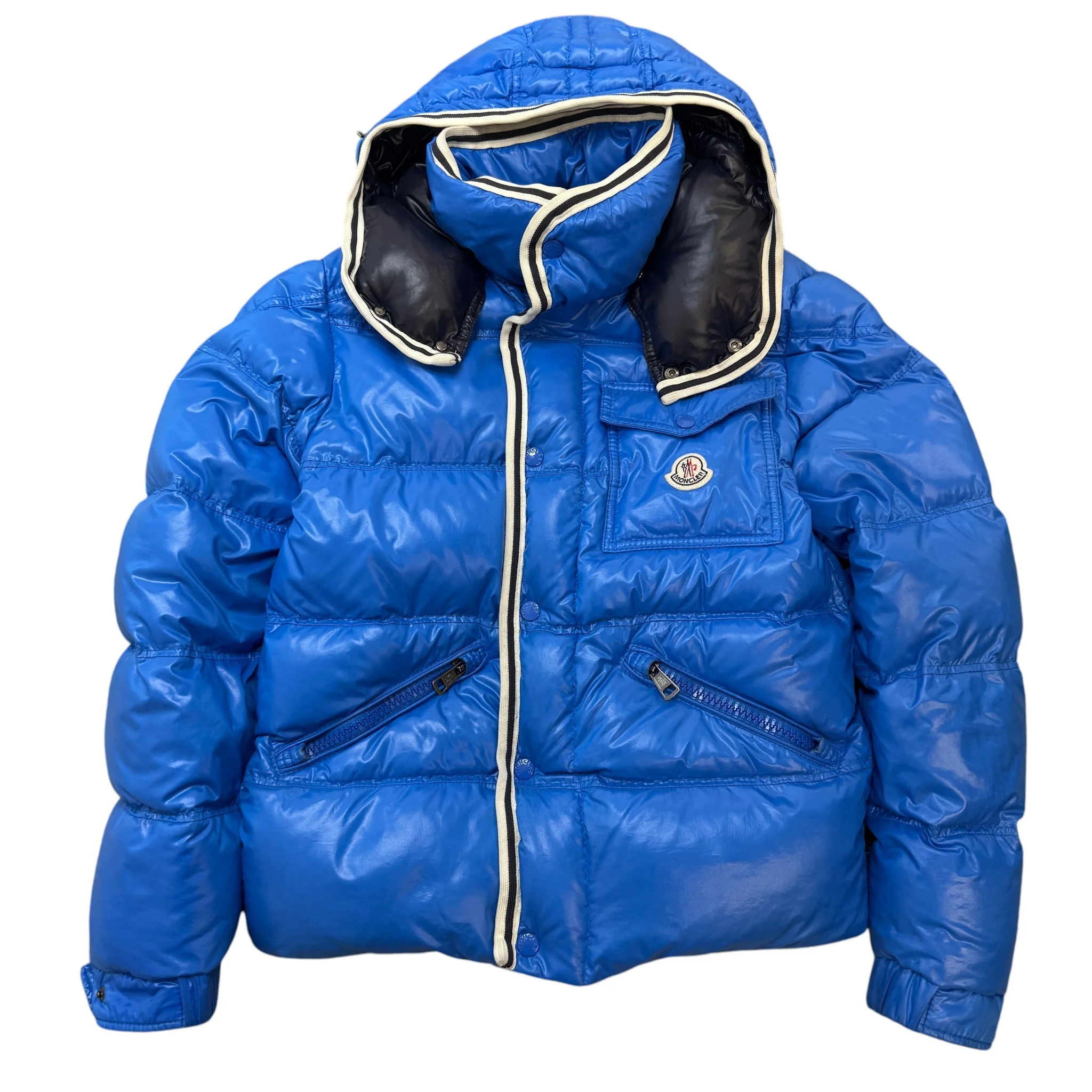 Men's Tissu Down Jacket Blue Size 1 / S