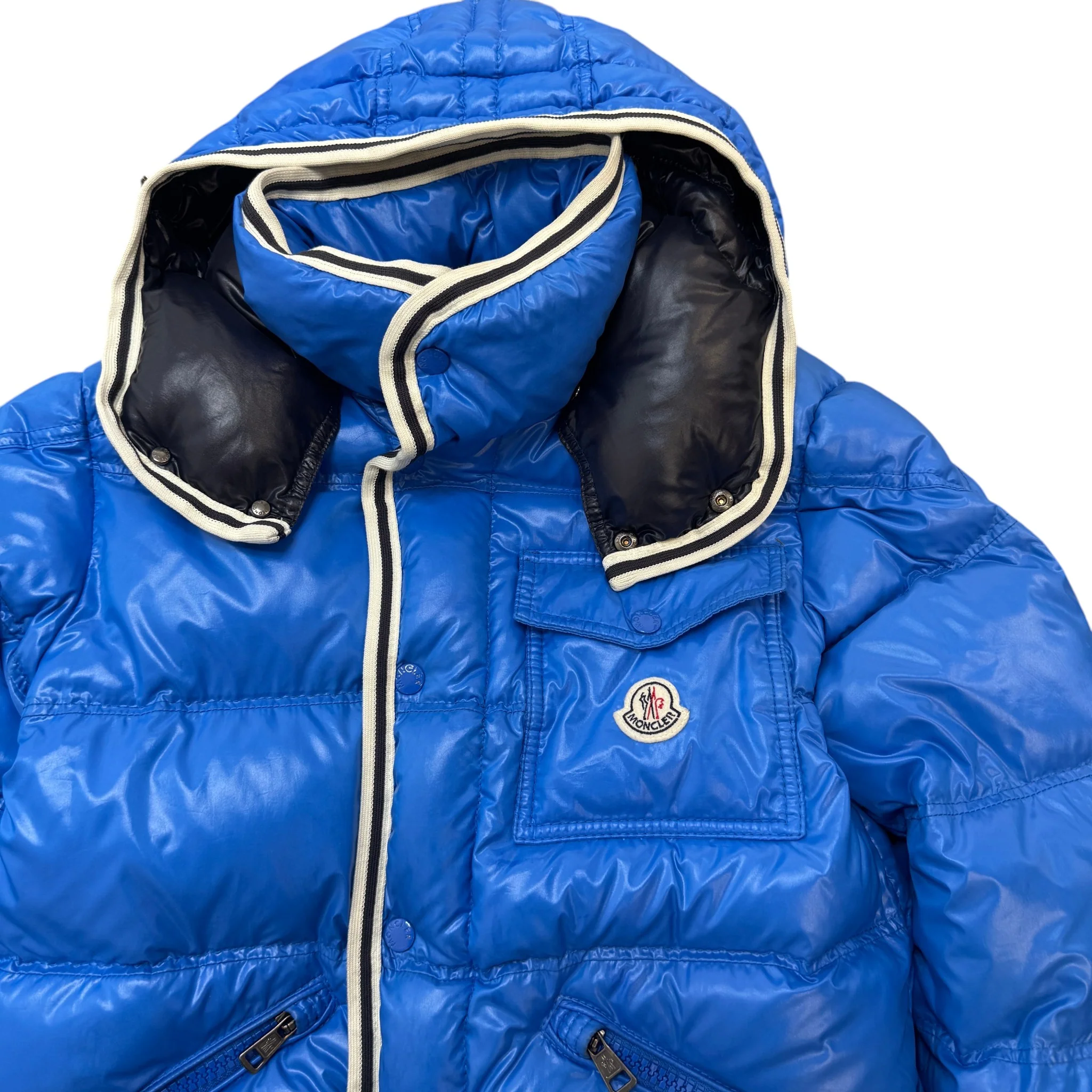Men's Tissu Down Jacket Blue Size 1 / S - Image 3
