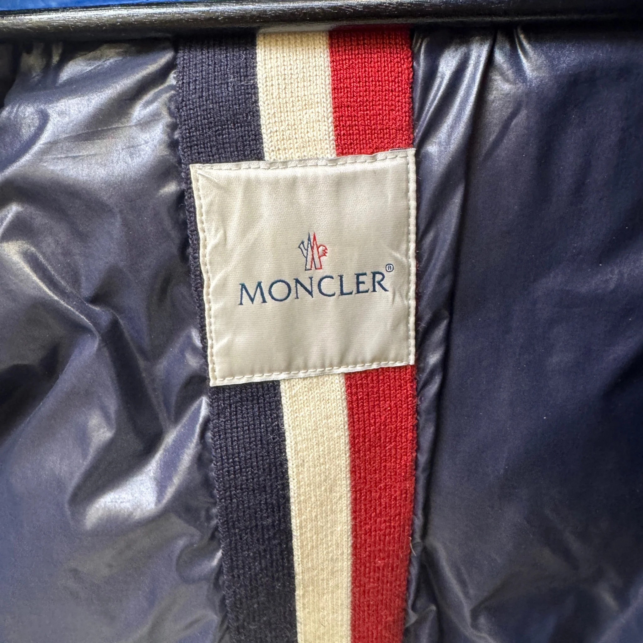 Men's Tissu Down Jacket Blue Size 1 / S - Image 6