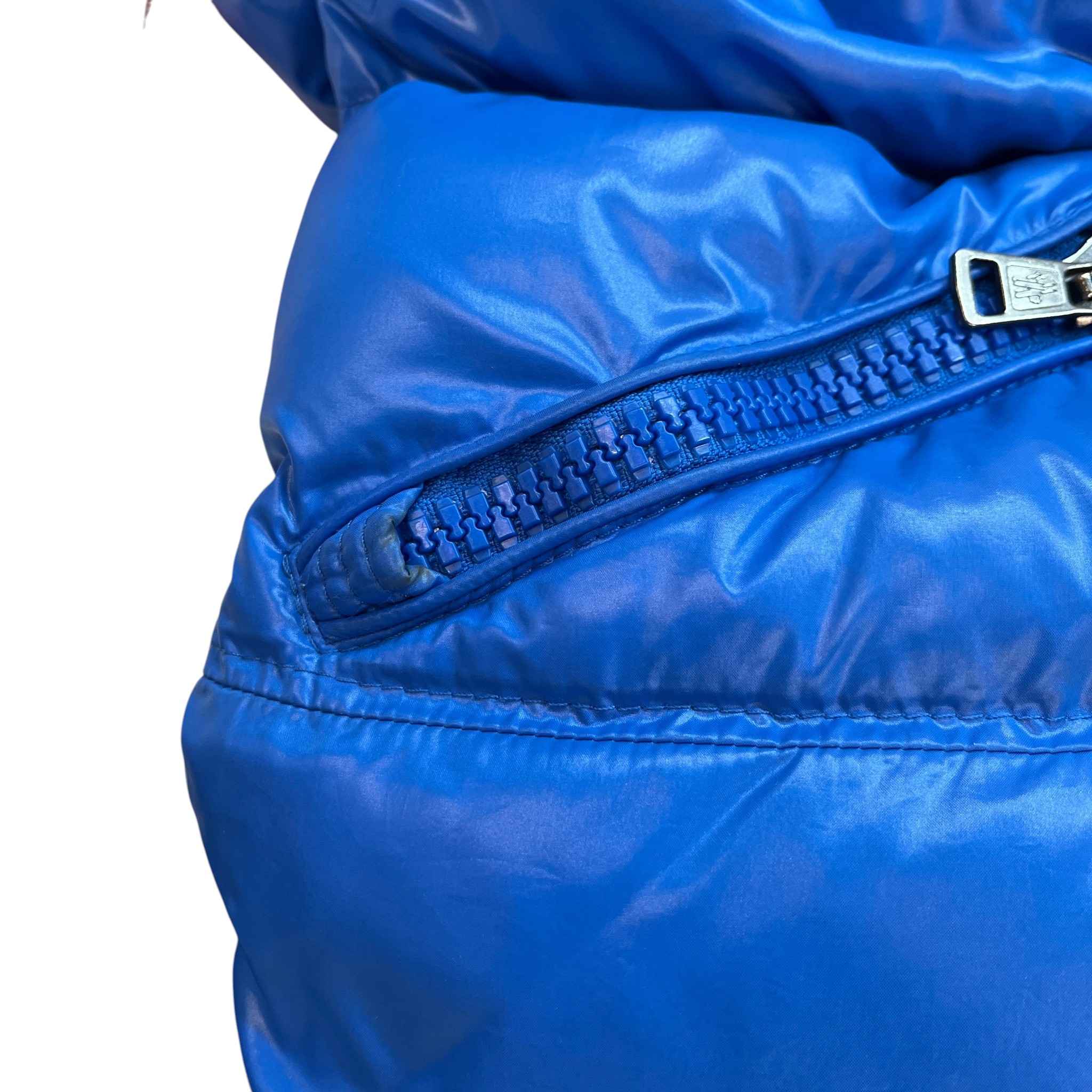 Men's Tissu Down Jacket Blue Size 1 / S - Image 8