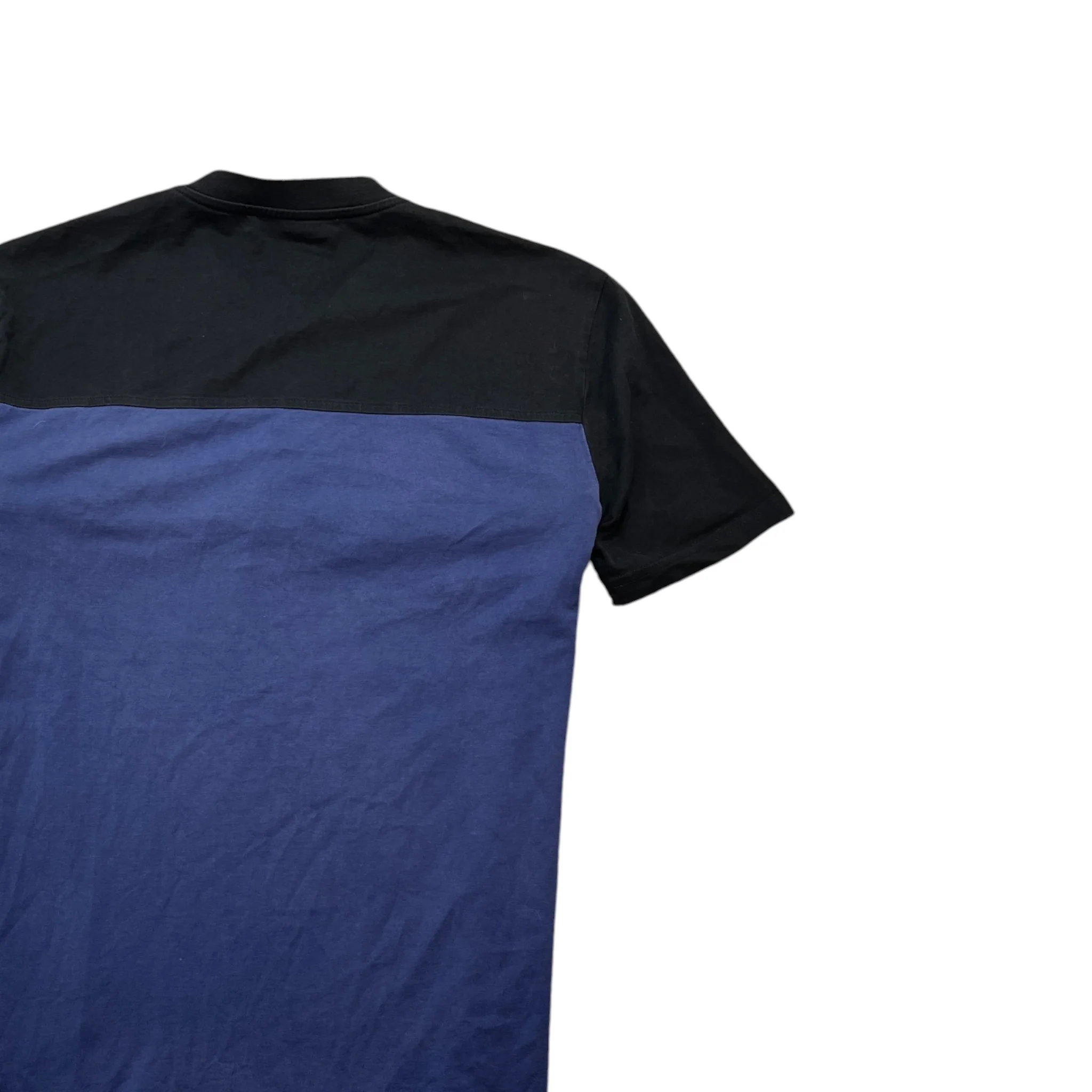 Men's Toweling Logo T-Shirt Navy Size S - Image 4