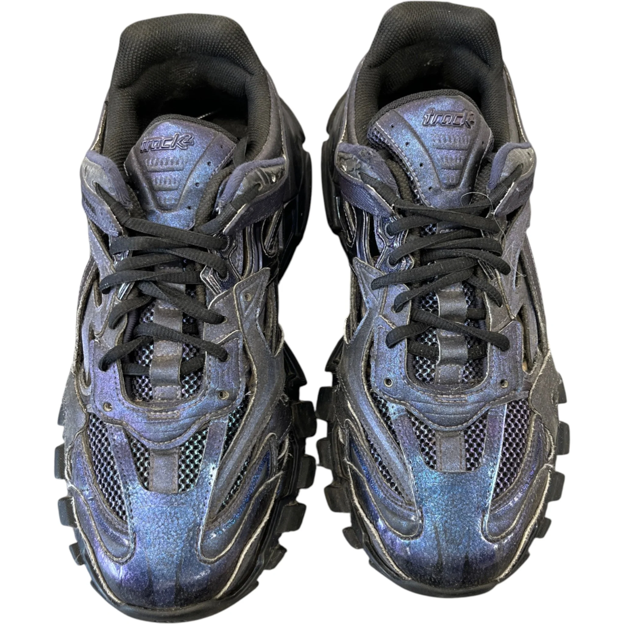 Men's Track 2 Low Trainers Purple Size EU 45 / UK 11 - Image 6