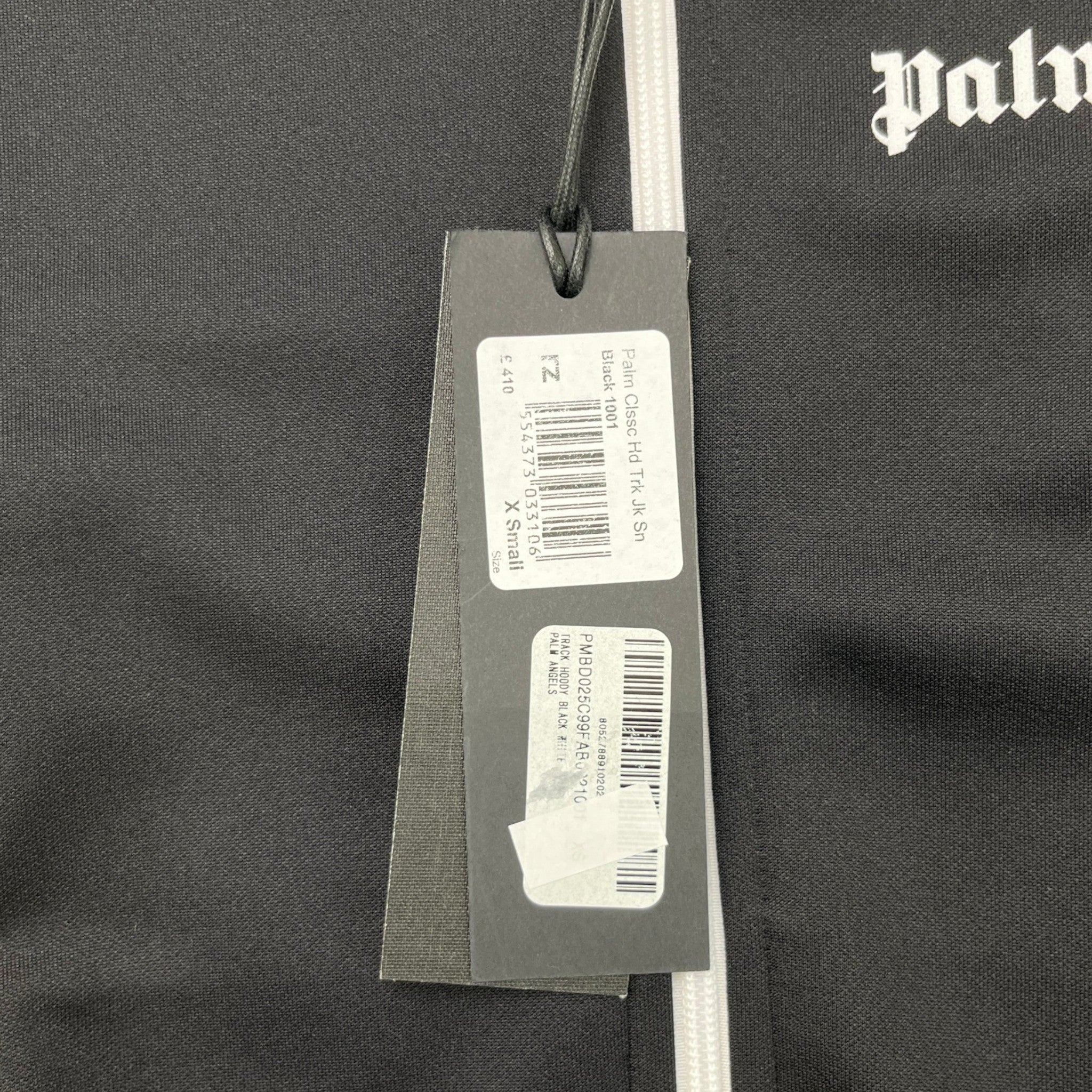 Men's Track Hoodie Black Size XS - Image 7