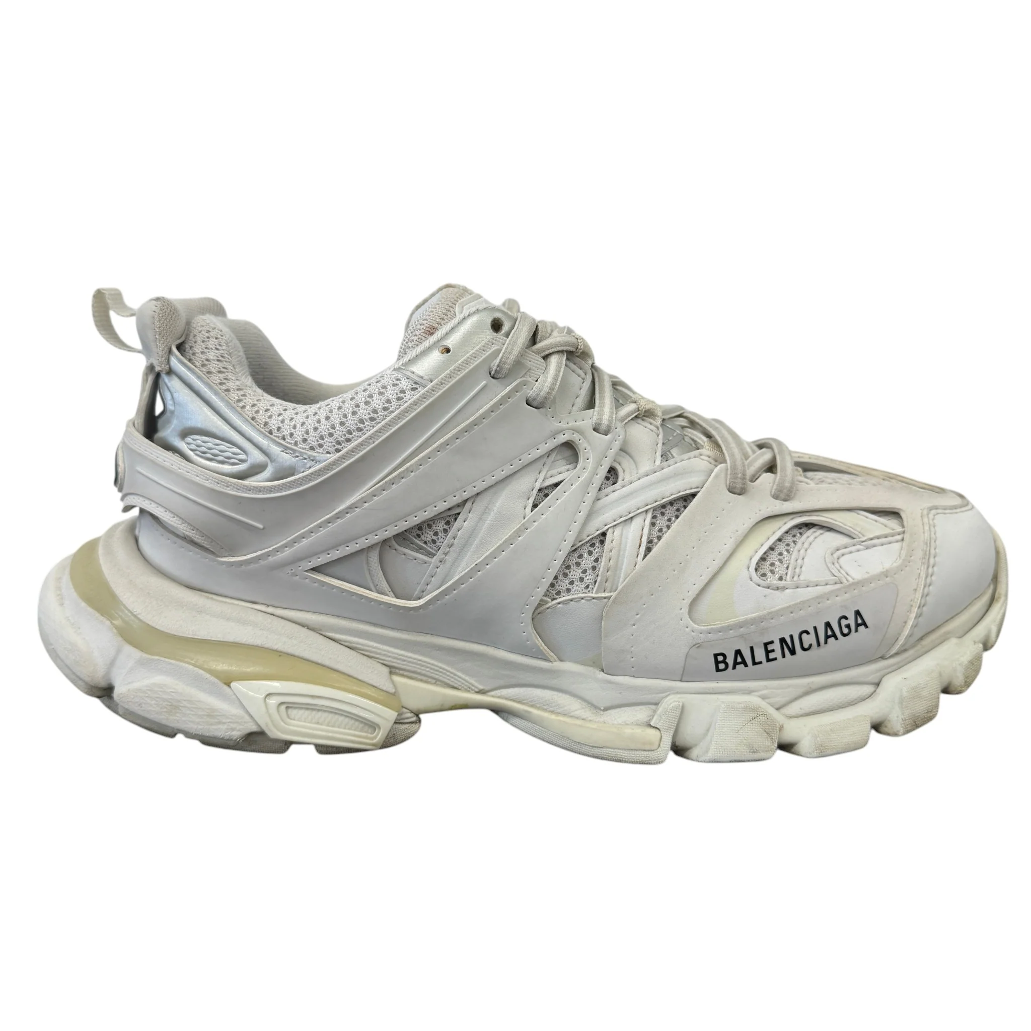 Men's Tracks Low Trainers White Size EU 41 / UK 7