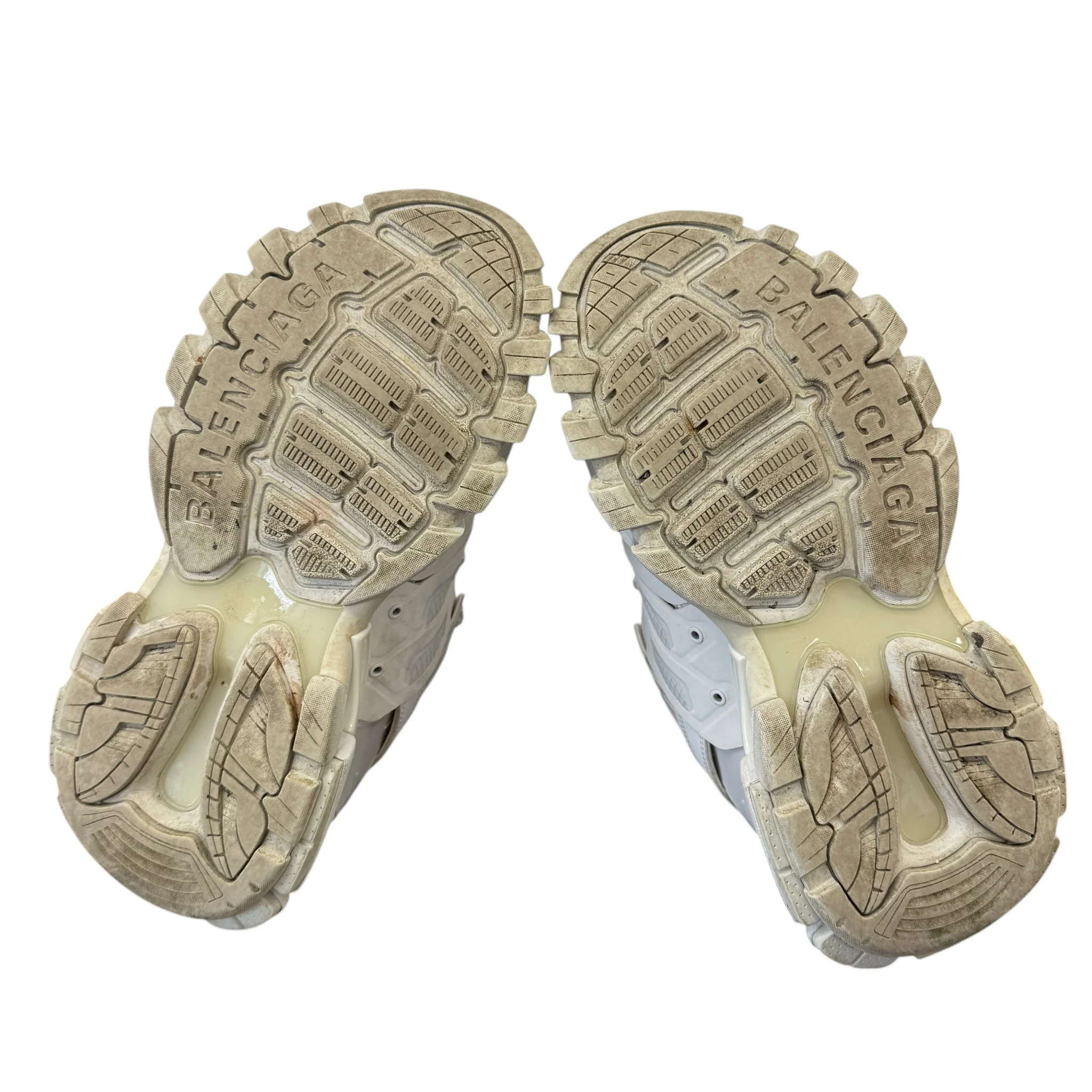 Men's Tracks Low Trainers White Size EU 41 / UK 7 - Image 11