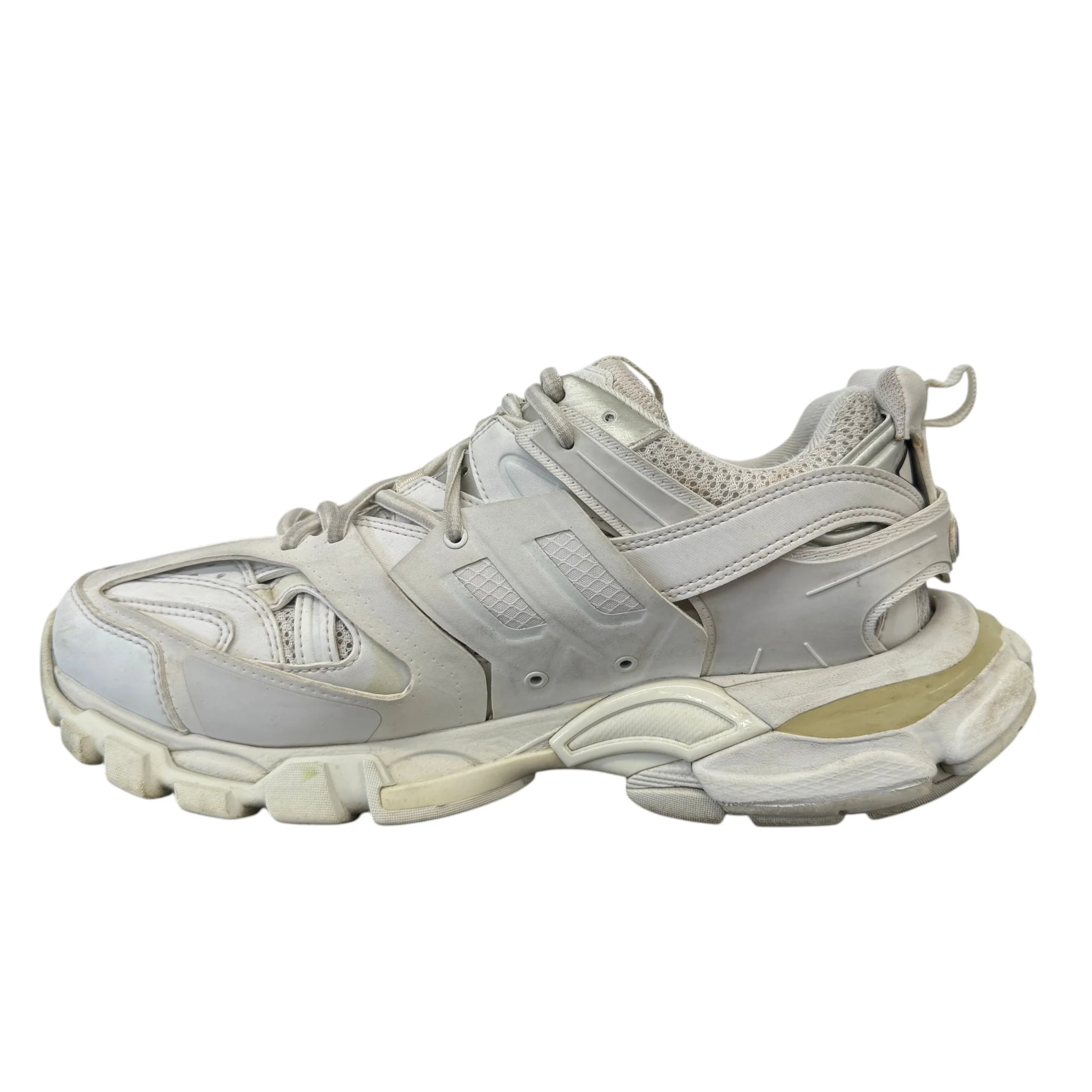 Men's Tracks Low Trainers White Size EU 41 / UK 7 - Image 2