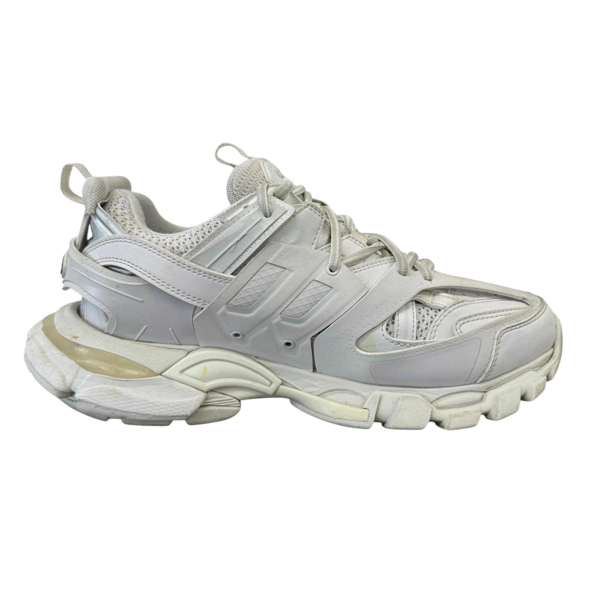 Men's Tracks Low Trainers White Size EU 41 / UK 7 - Image 5
