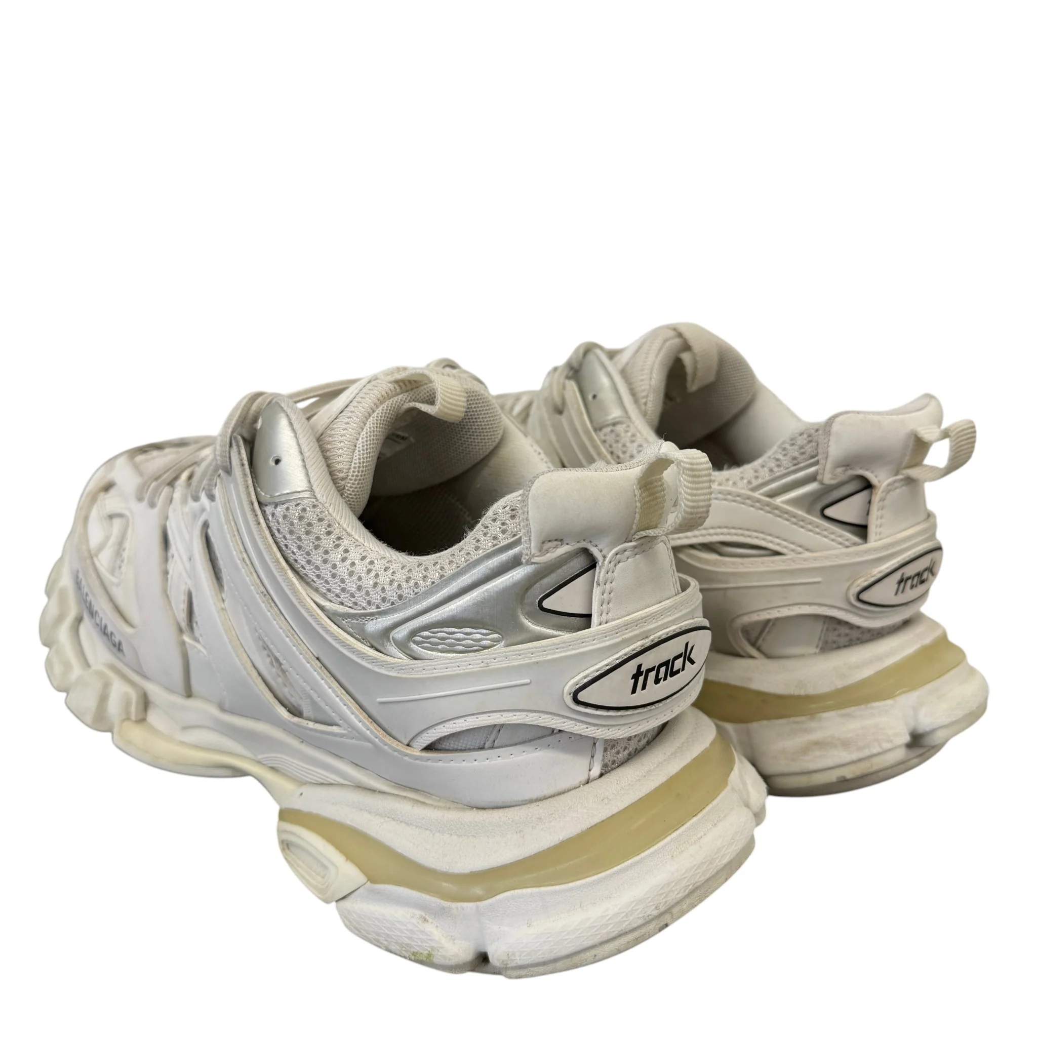 Men's Tracks Low Trainers White Size EU 41 / UK 7 - Image 8