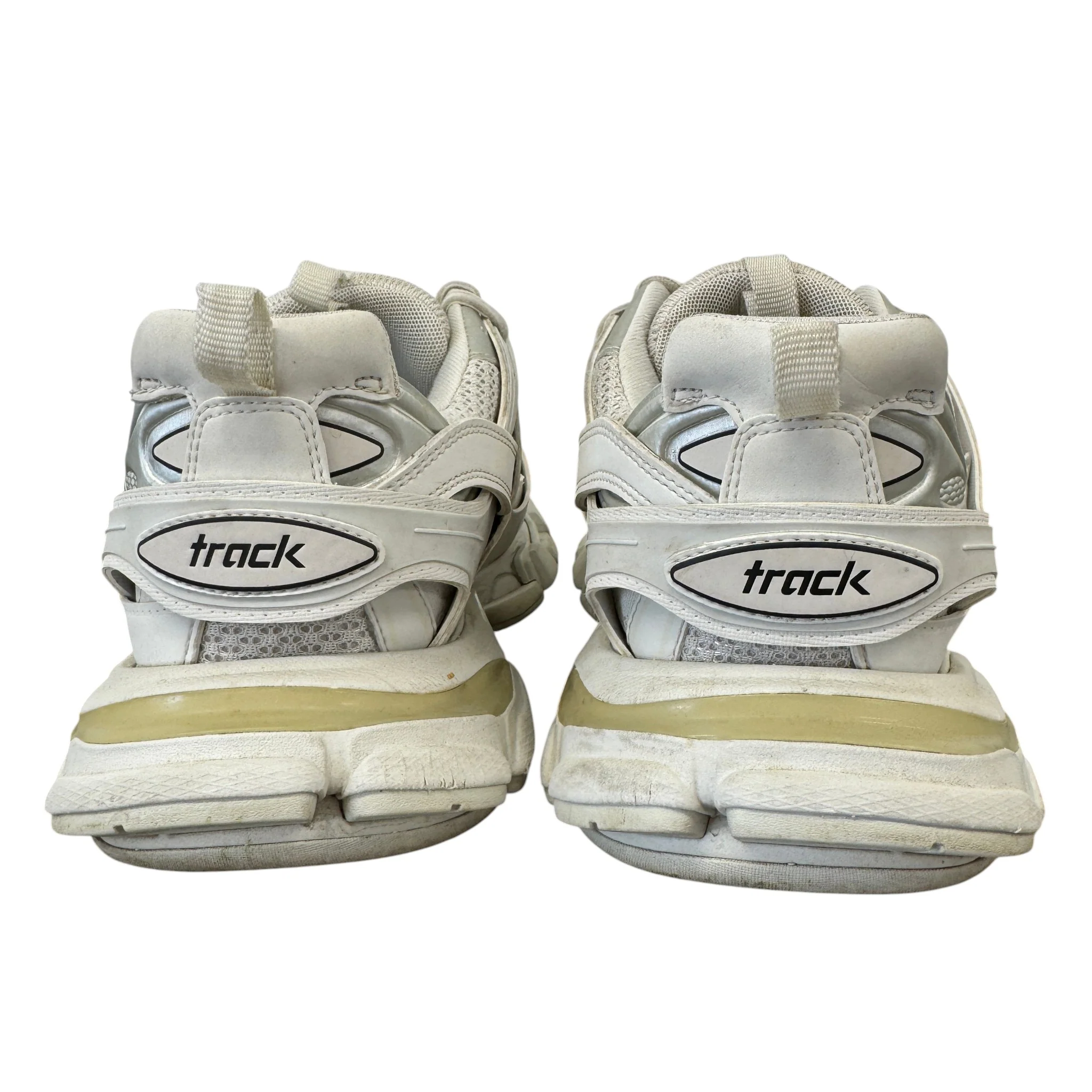 Men's Tracks Low Trainers White Size EU 41 / UK 7 - Image 9