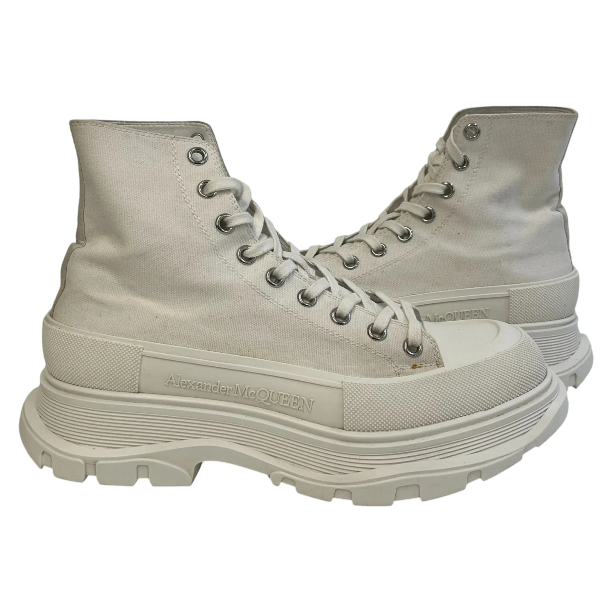Men's Tread Slick High Trainers White Size EU 43.5 / UK 9.5 - Image 3