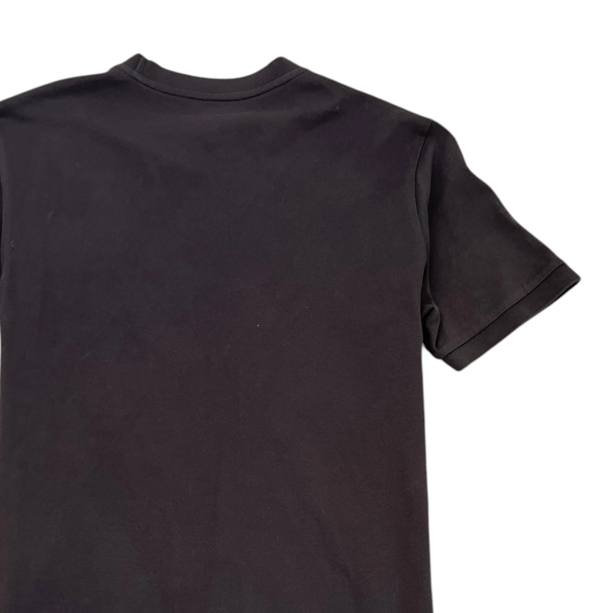 Men's Triangle Logo T-Shirt Grey Size M - Image 4