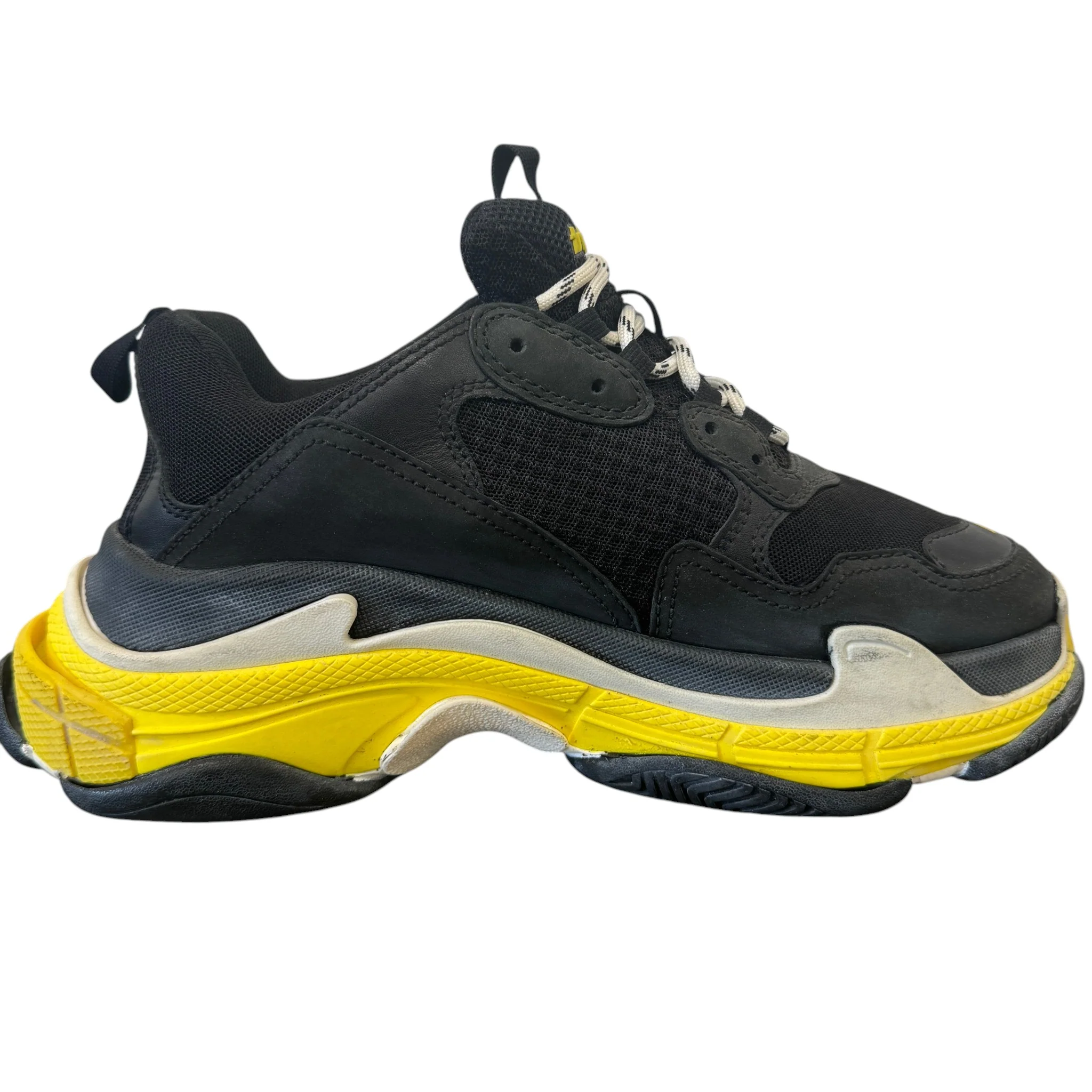 Men's Triple S Low Trainers Black Size EU 41 / UK 7 - Image 5