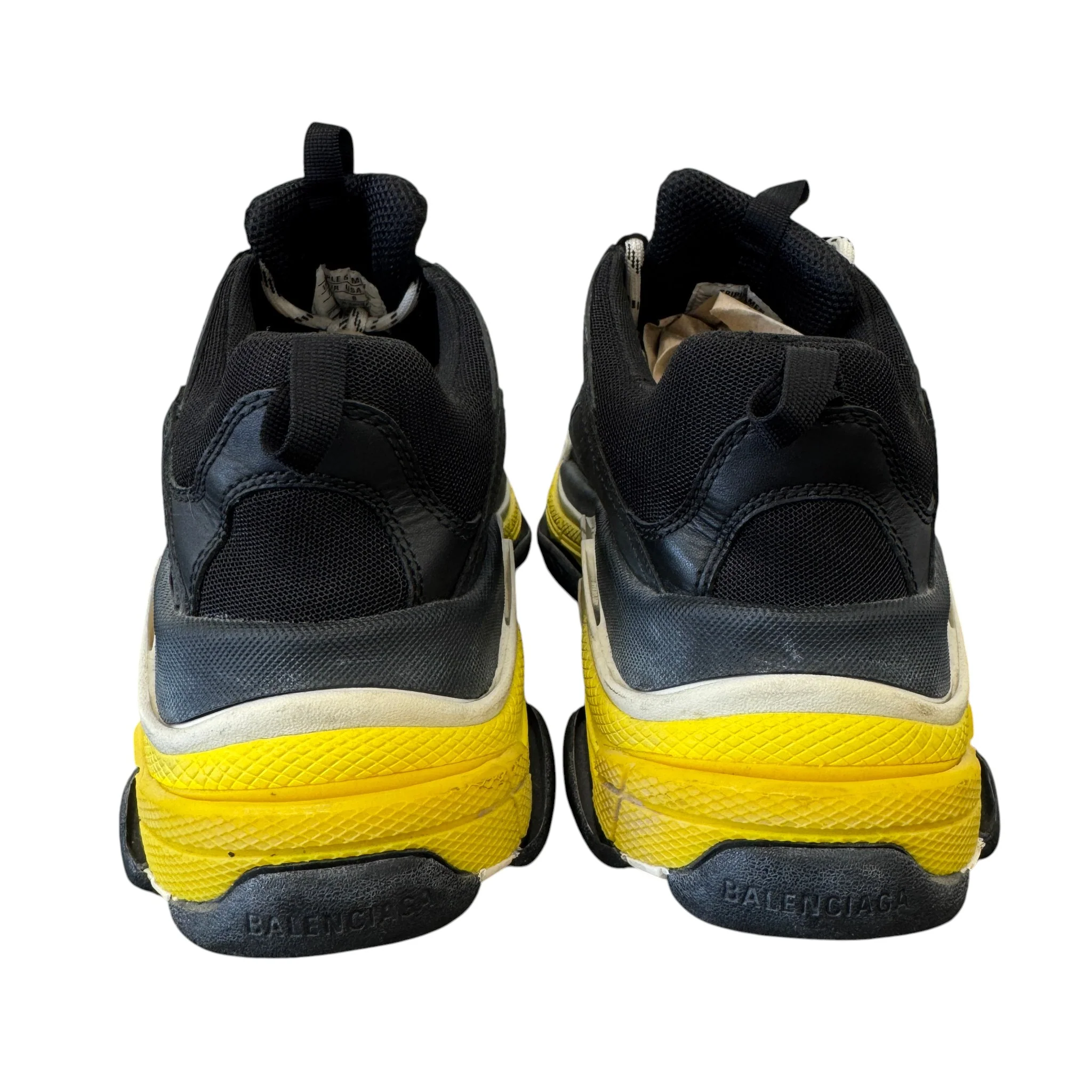 Men's Triple S Low Trainers Black Size EU 41 / UK 7 - Image 8