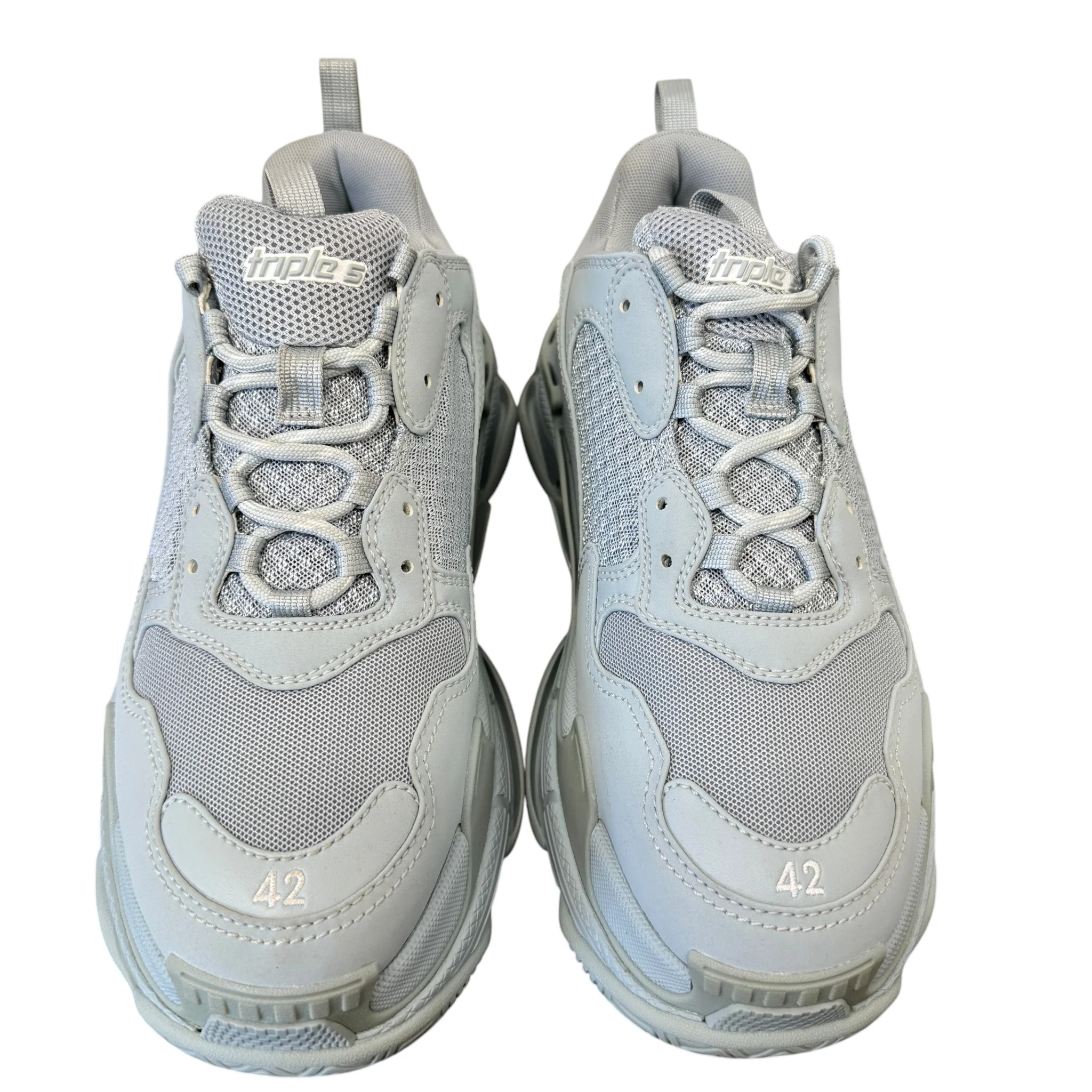 Men's Triple S Low Trainers Blue Size EU 42 / UK 8 - Image 6