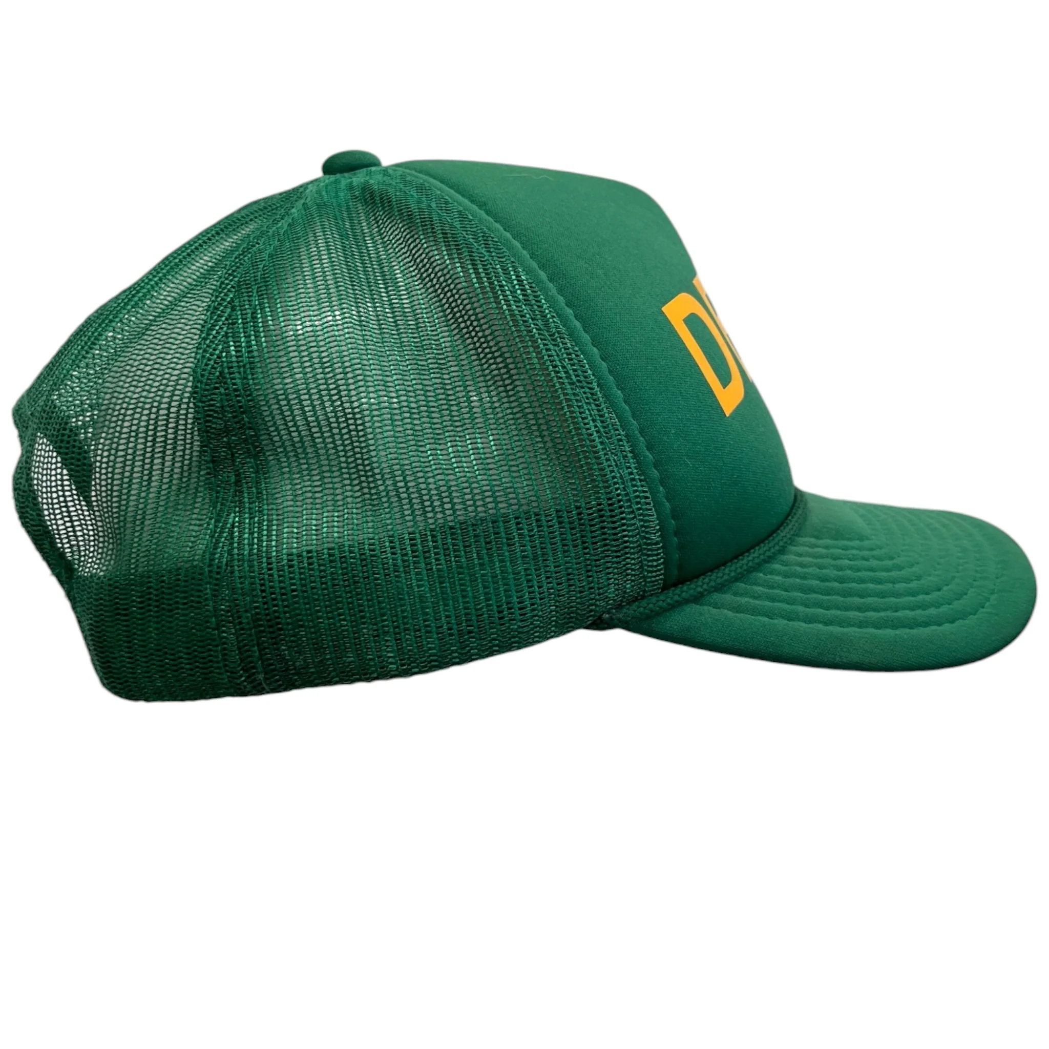 Men's Trucker Cap Green Size Waist 30-34" - Image 5