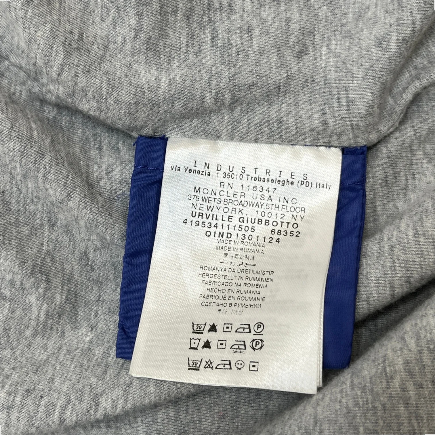 Men's Urville 14Years Windbreaker Blue Size XXS - Image 9