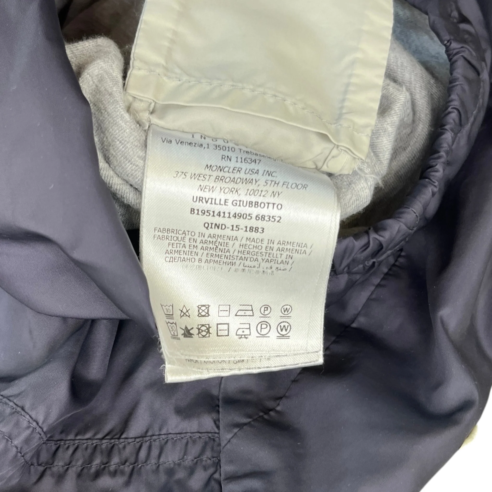 Men's Urville Boys Size 3Years Windbreaker Navy Size XXS - Image 8