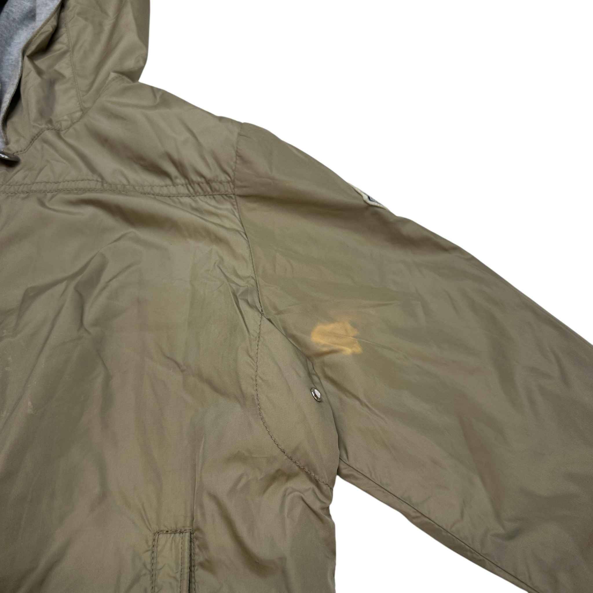 Men's Urville Hooded Junior Age 10 Jacket Beige Size XXS - Image 10