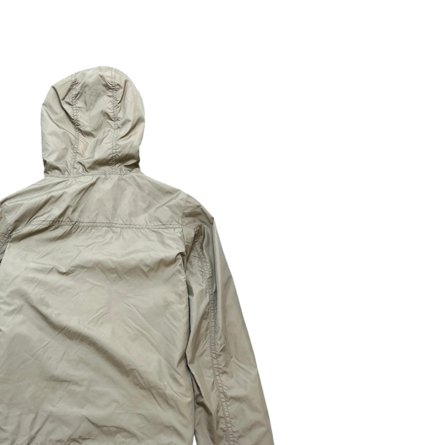 Men's Urville Hooded Junior Age 10 Jacket Beige Size XXS - Image 4