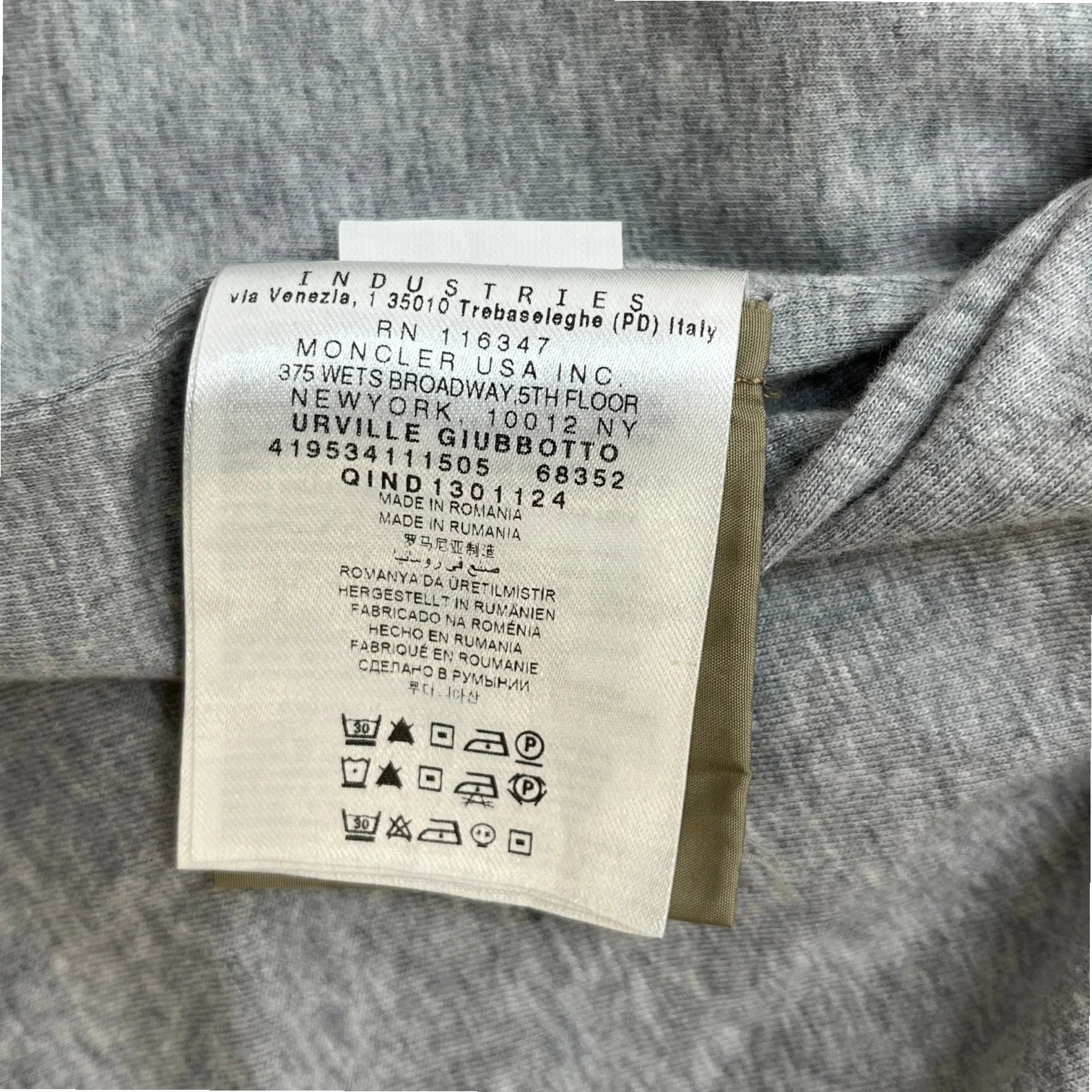 Men's Urville Hooded Junior Age 10 Jacket Beige Size XXS - Image 7