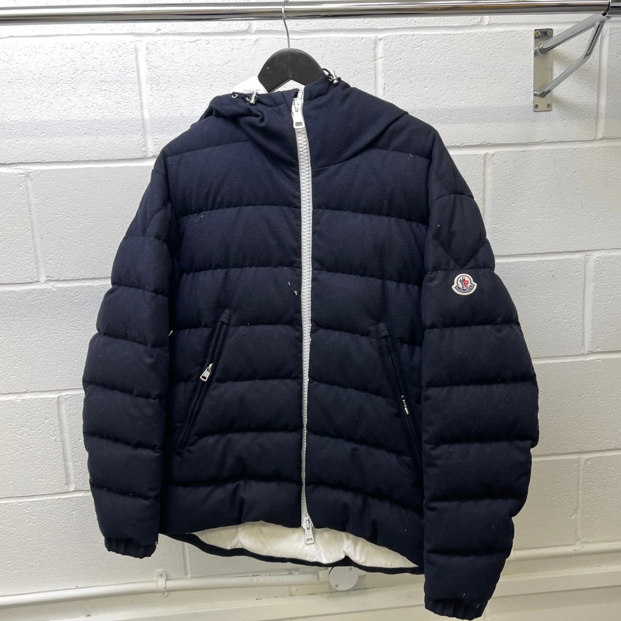 Men's Vabb Down Jacket Navy Size 4 / XL - Image 12