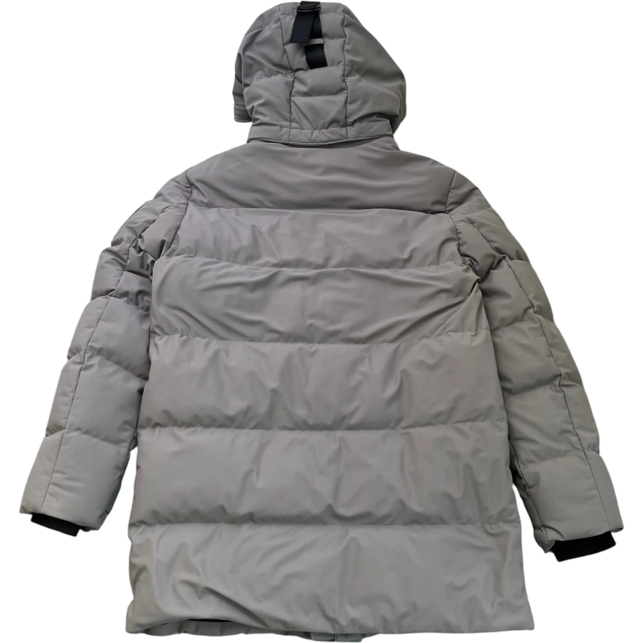 Men's Valleyfield Down Jacket Grey Size M - Image 2