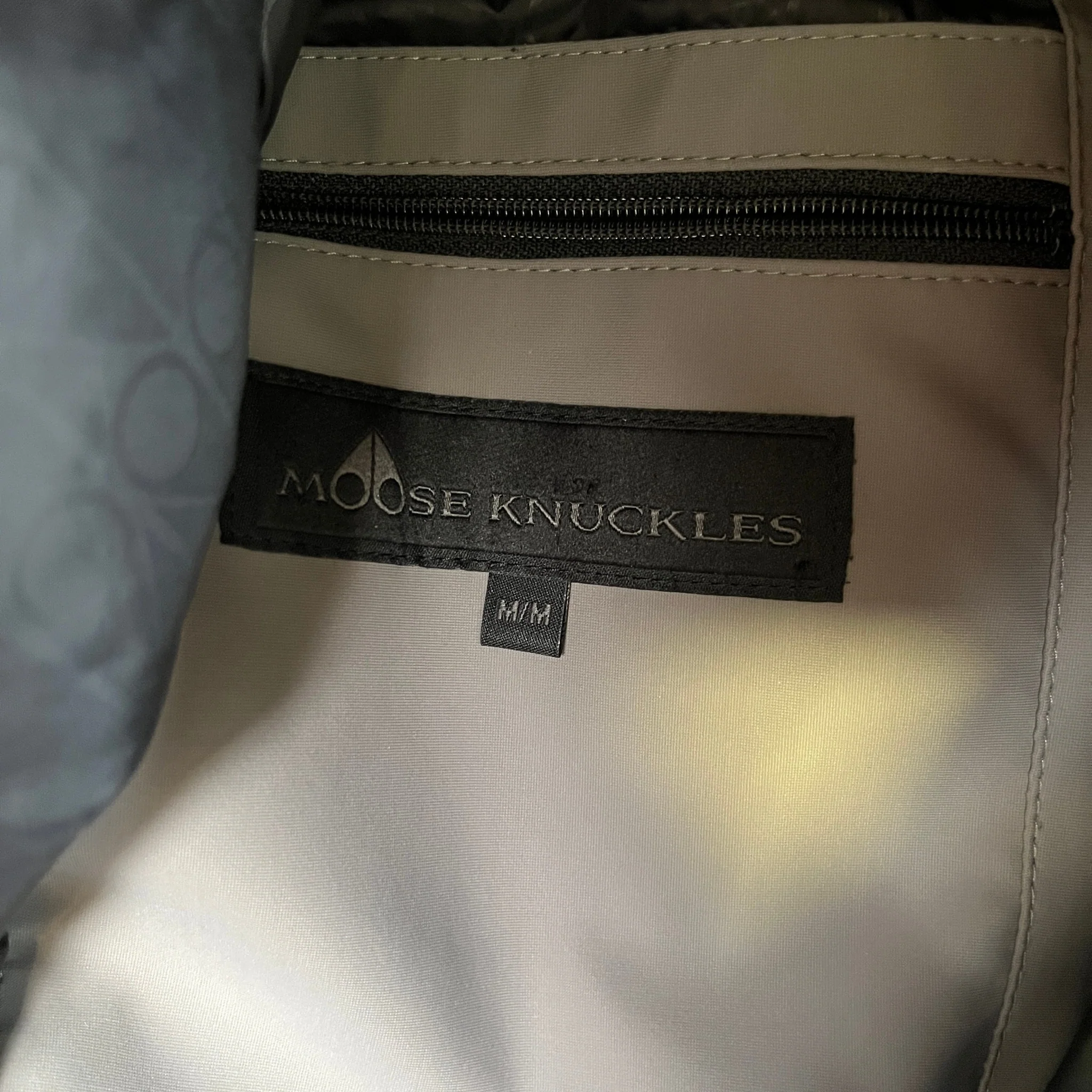 Men's Valleyfield Down Jacket Grey Size M - Image 9
