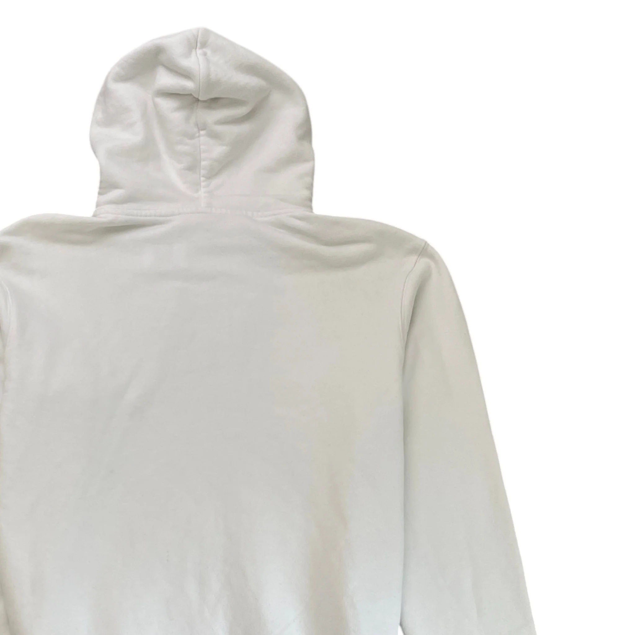 Men's Venice Beach Sprayed Hoodie White Size XS - Image 4