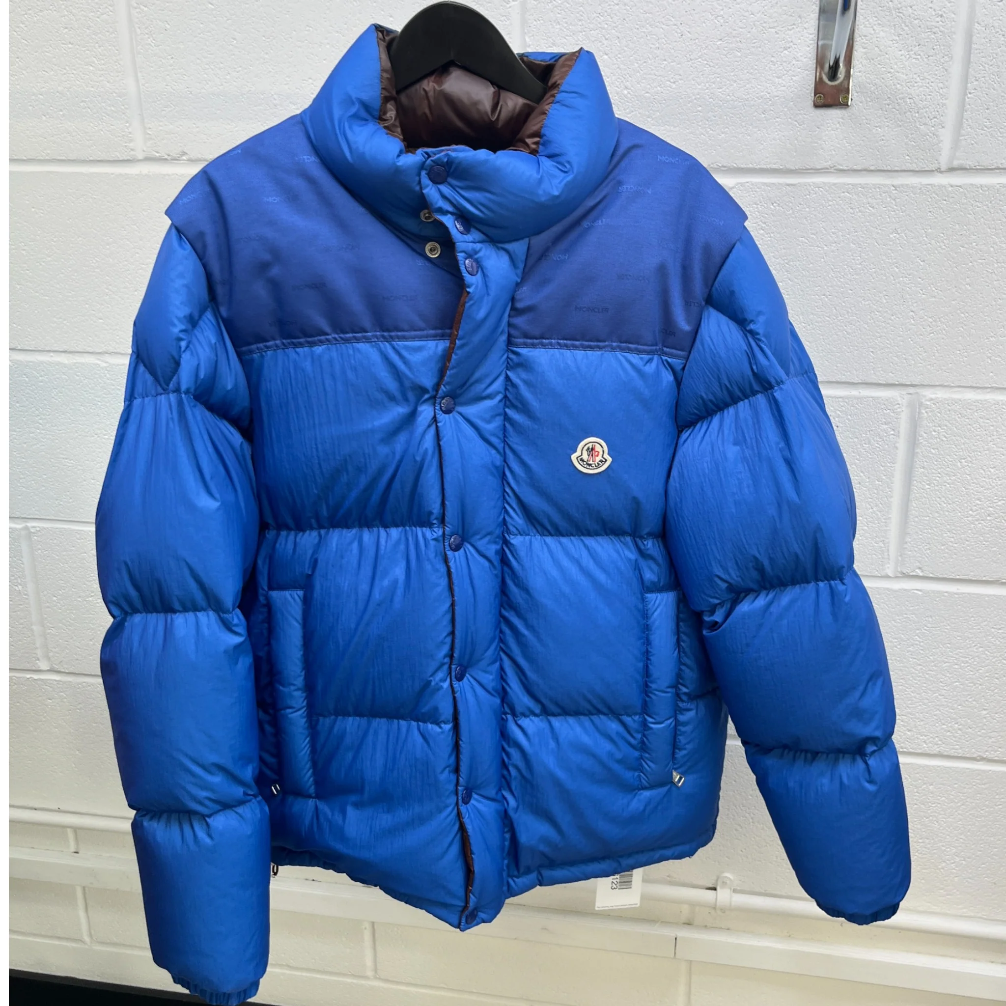 Men's Verone Reversible Down Jacket Blue Size 4 / XL - Image 13