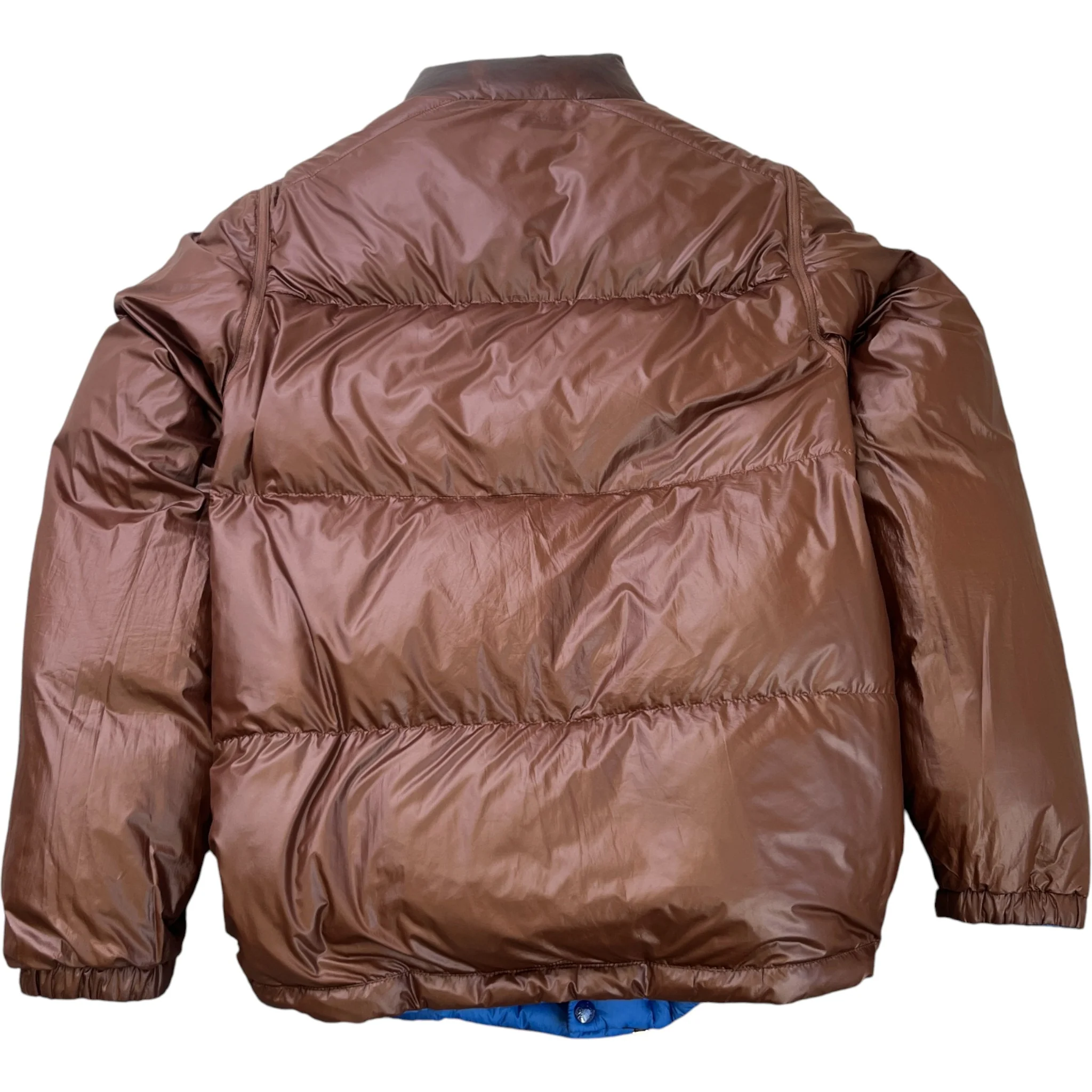 Men's Verone Reversible Down Jacket Blue Size 4 / XL - Image 4