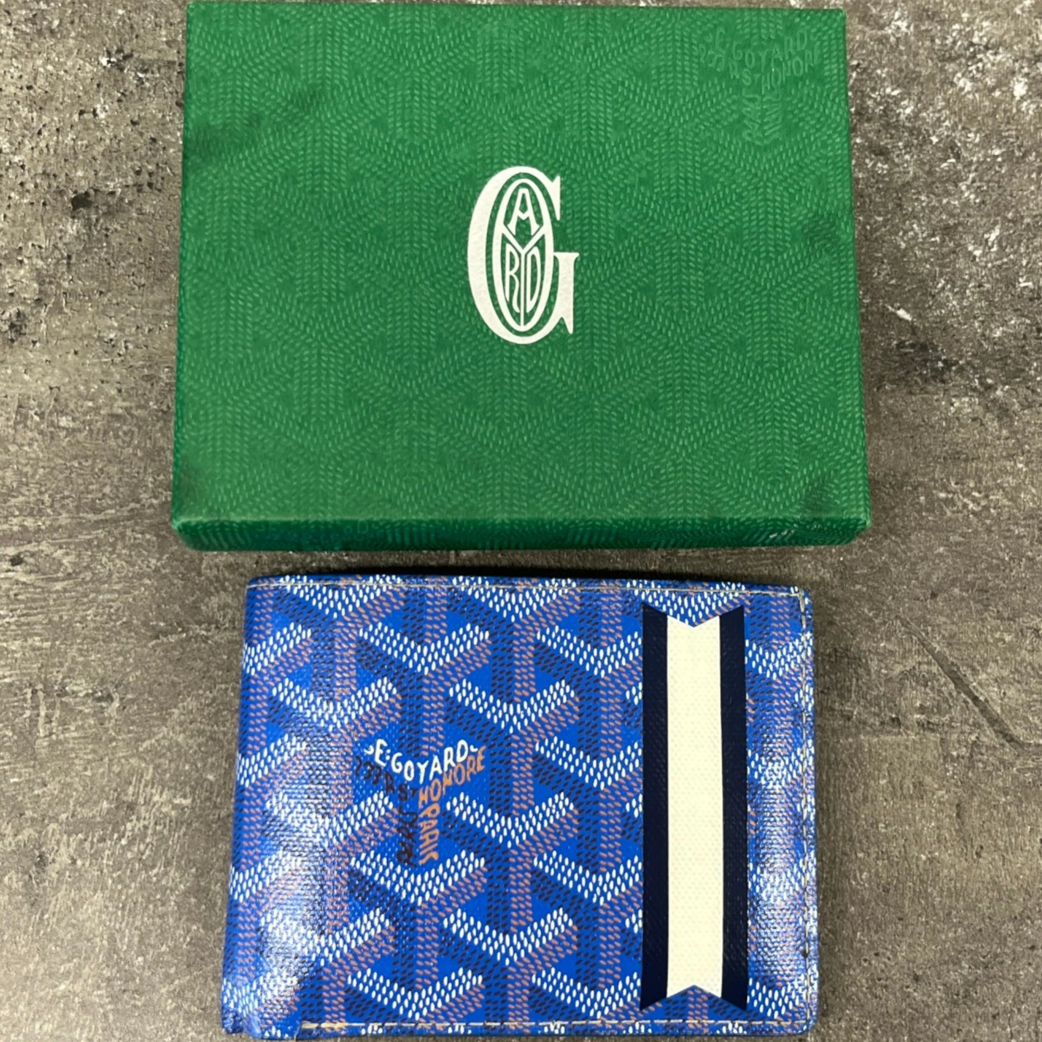 Men's Victoire Wallet Blue - Image 8