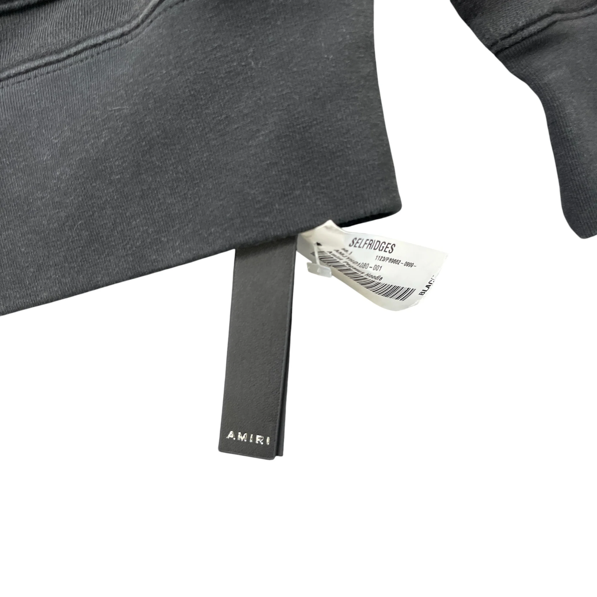 Men's Vintage Wash Pegasus Hoodie Black Size S - Image 6