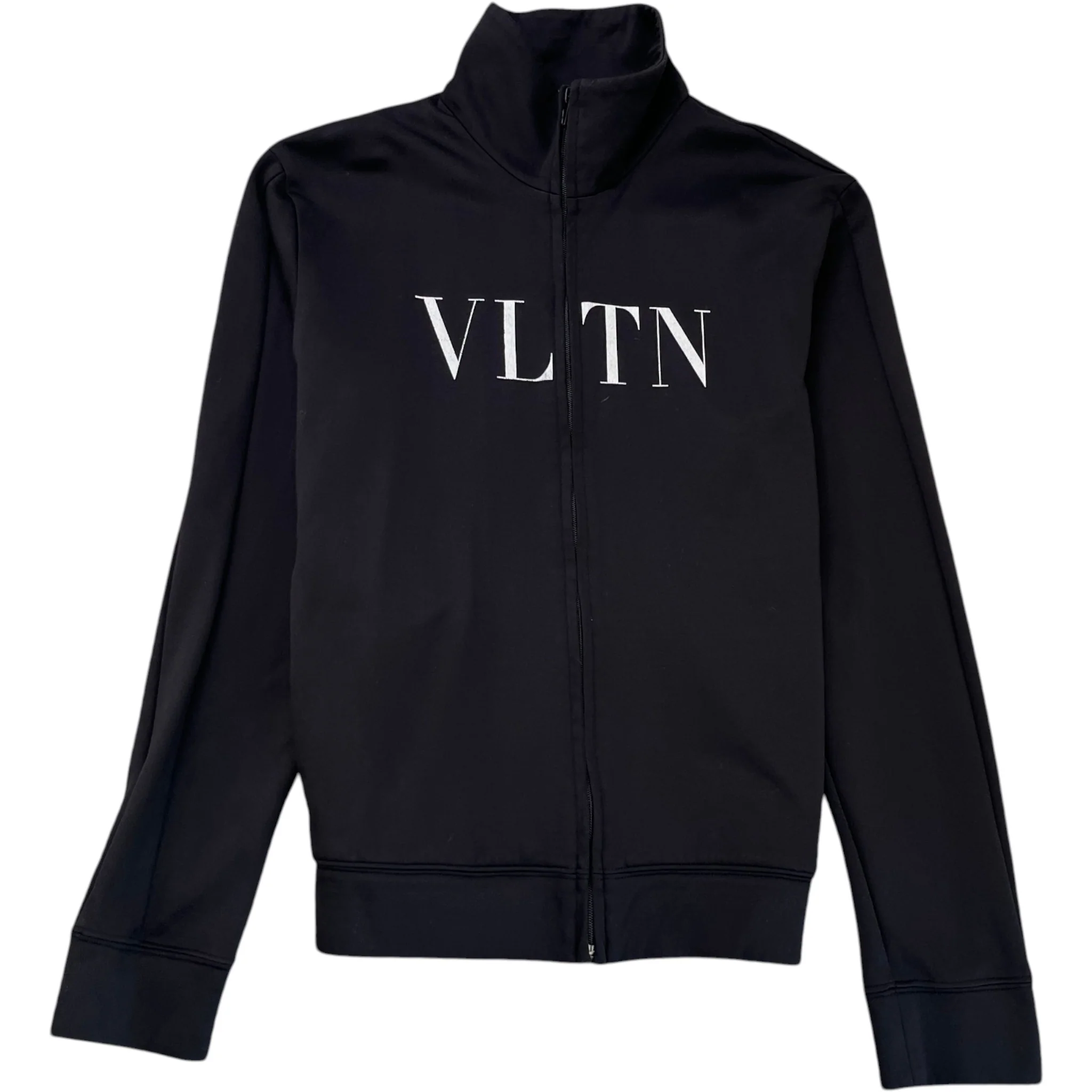 Men's Vltn Logo Track Jacket Black Size L