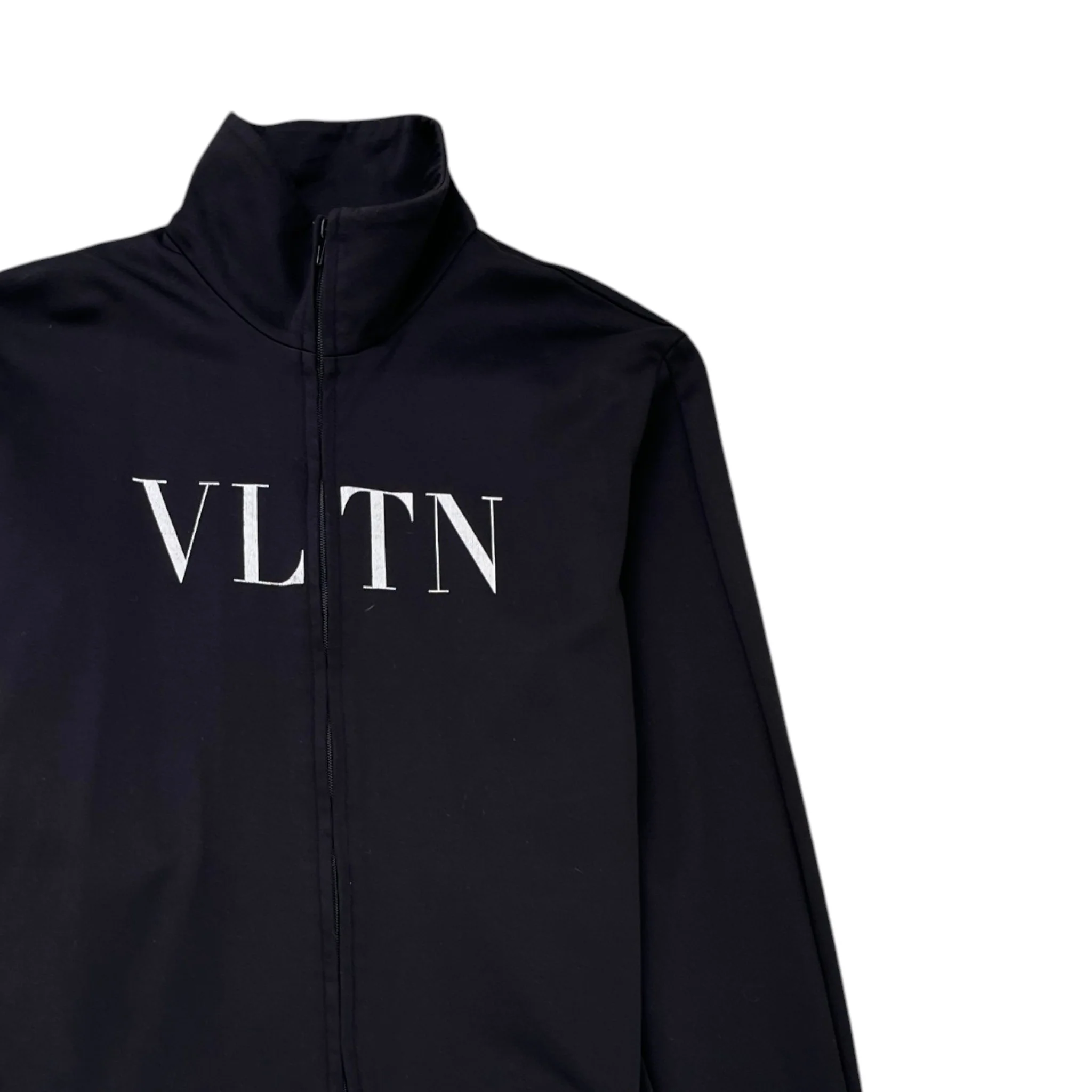 Men's Vltn Logo Track Jacket Black Size L - Image 3