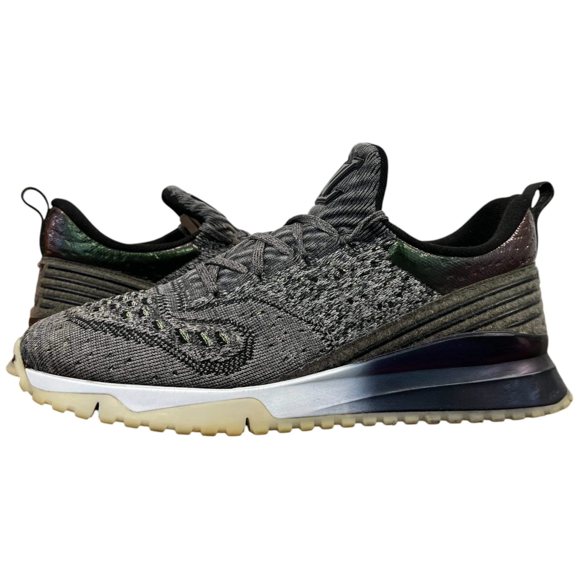 Men's Vnr Knit Low Trainers Grey Size EU 44 / UK 10 - Image 3