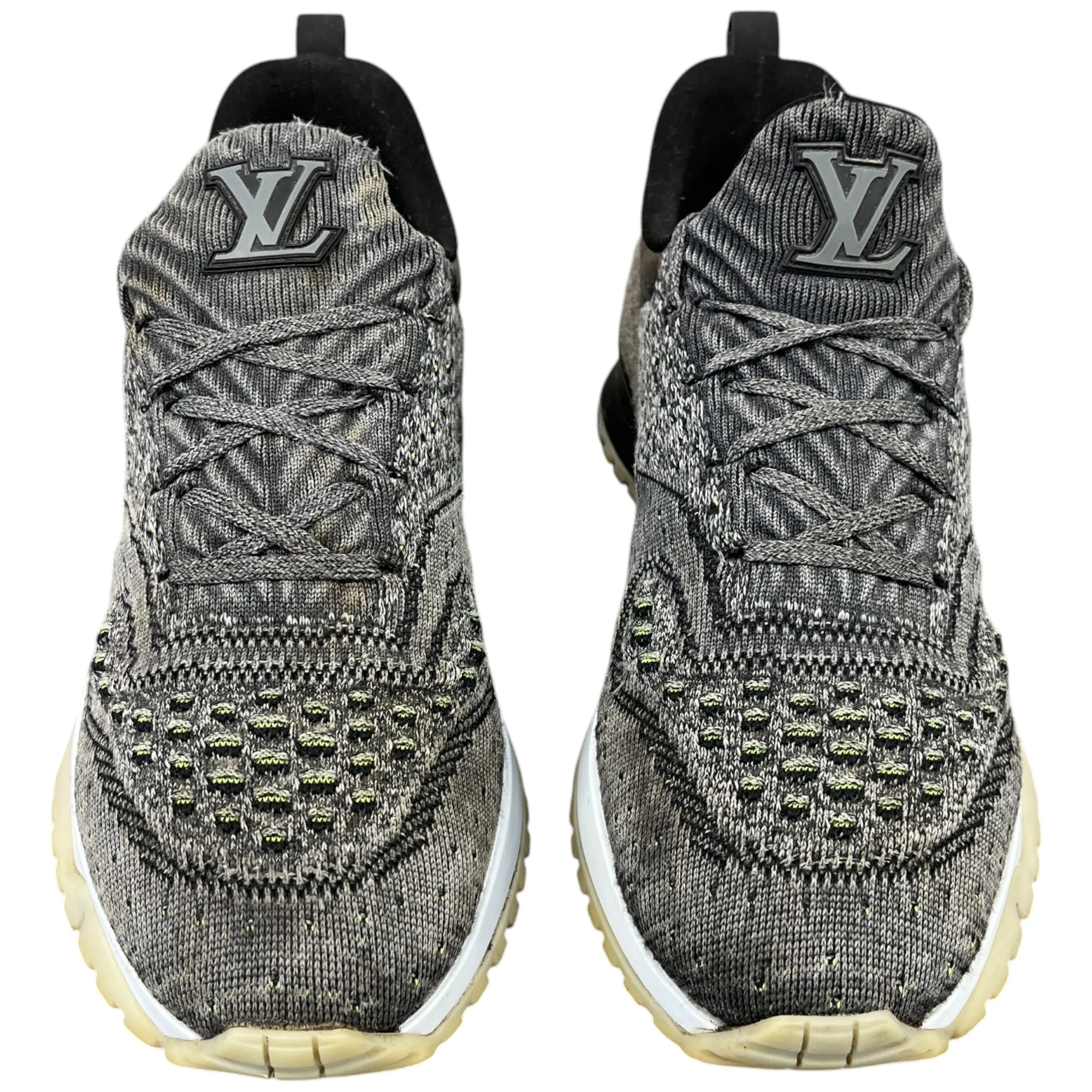 Men's Vnr Knit Low Trainers Grey Size EU 44 / UK 10 - Image 6
