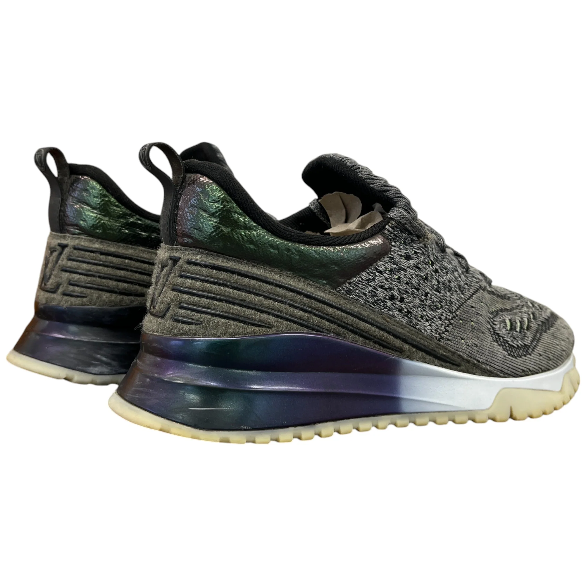 Men's Vnr Knit Low Trainers Grey Size EU 44 / UK 10 - Image 9